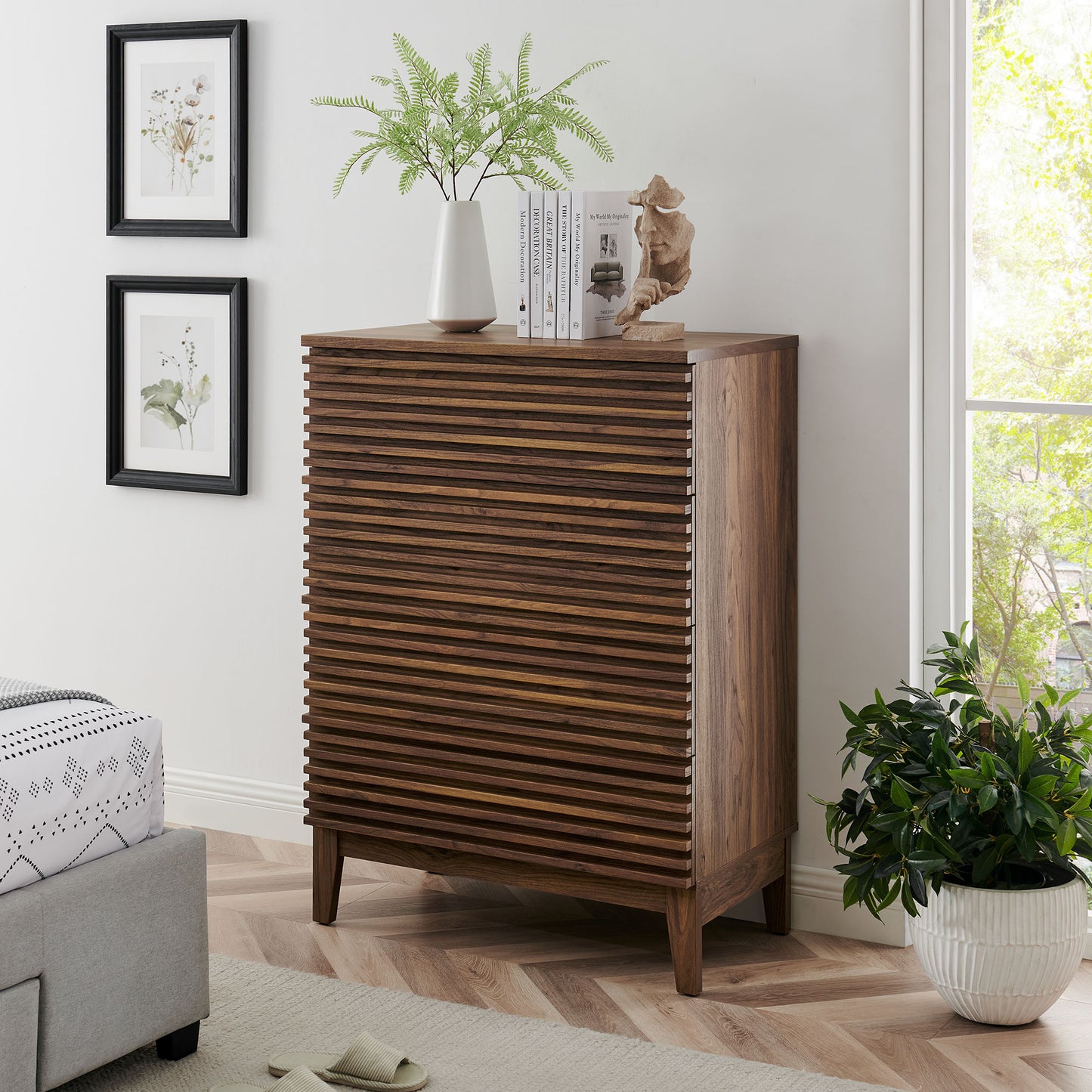 Render 4-Drawer Chest by Modway MOD-7202-WAL