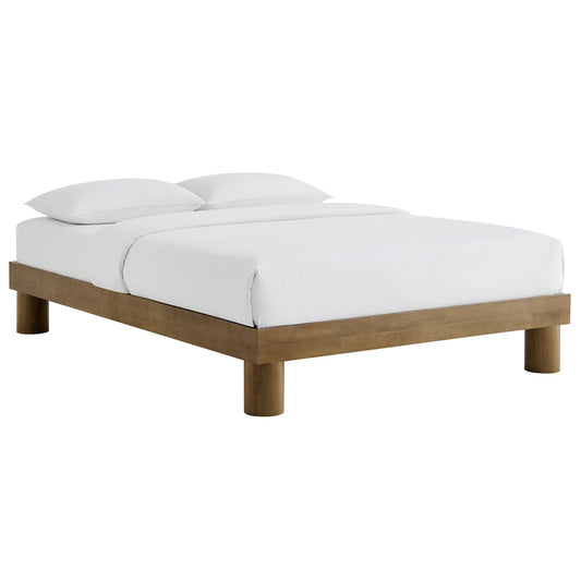 Runa Wood Full Platform Bed