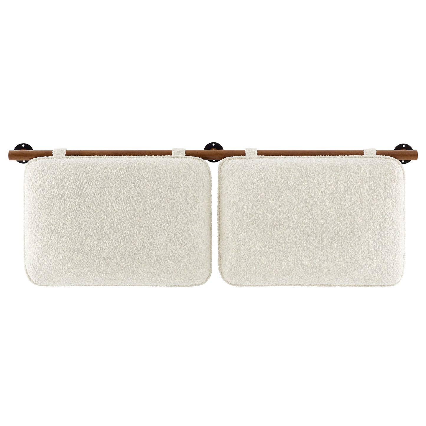 Anela Wall-Mounted Chenille Upholstered Full Headboard by Modway MOD-7211-CRE-WAL