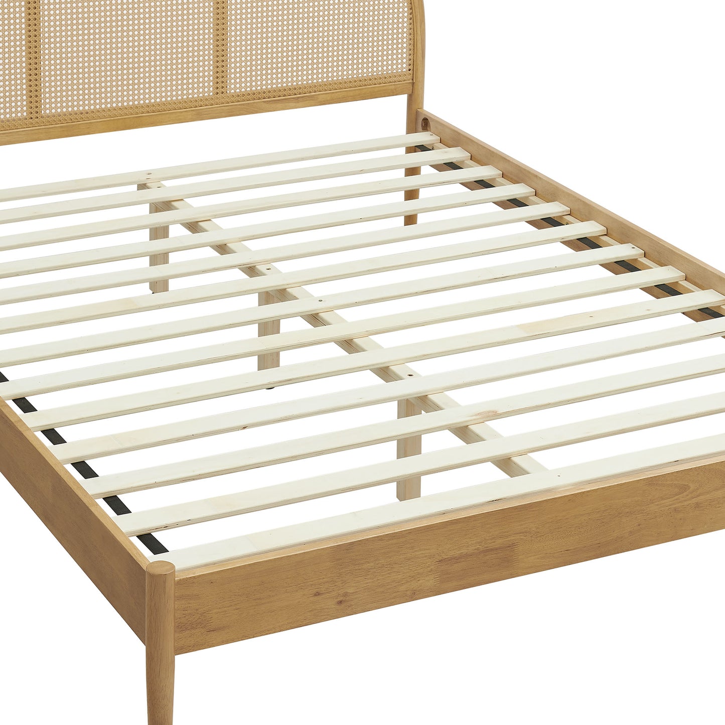 Odette Queen Arched Rattan Cane Platform Bed by Modway MOD-7214-OAK
