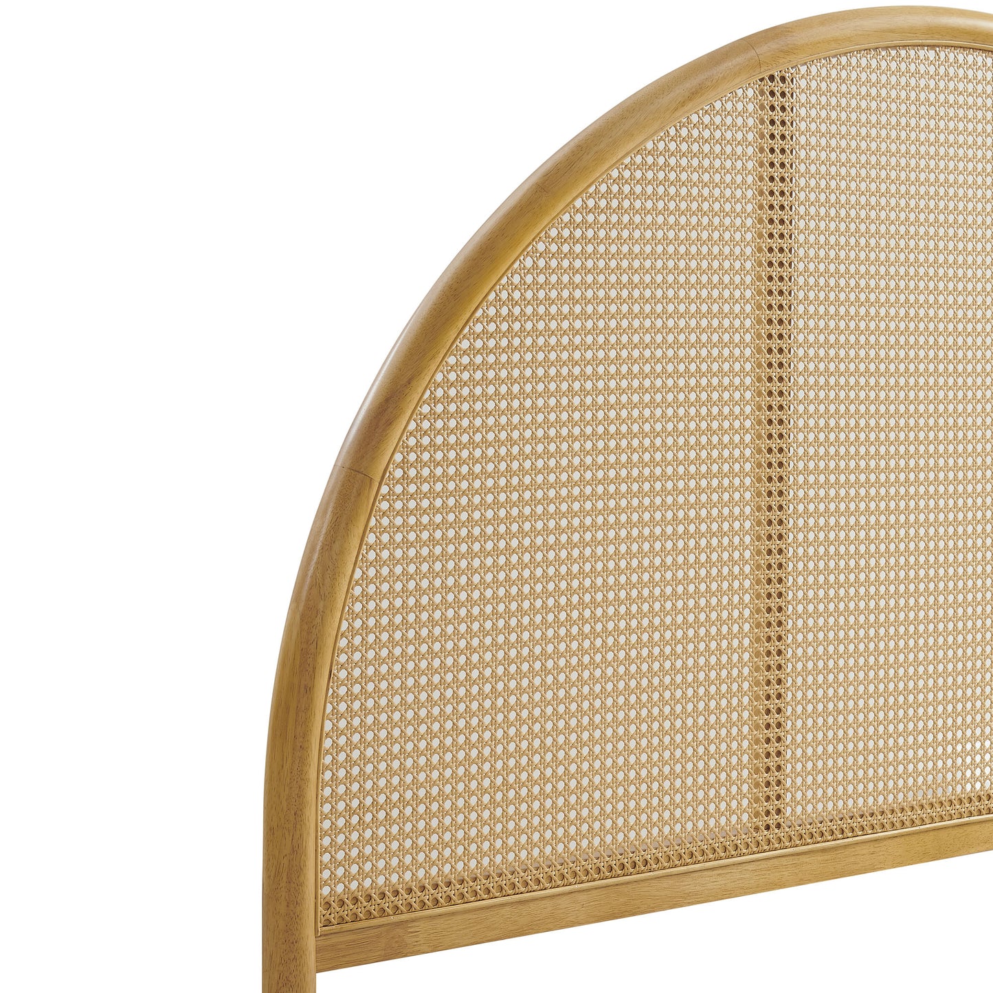 Odette Queen Arched Rattan Cane Platform Bed by Modway MOD-7214-OAK