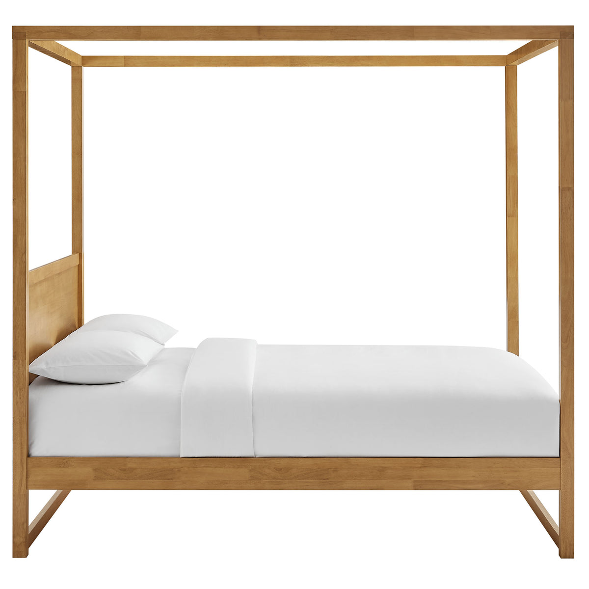 Alva King Wood Canopy Platform Bed by Modway