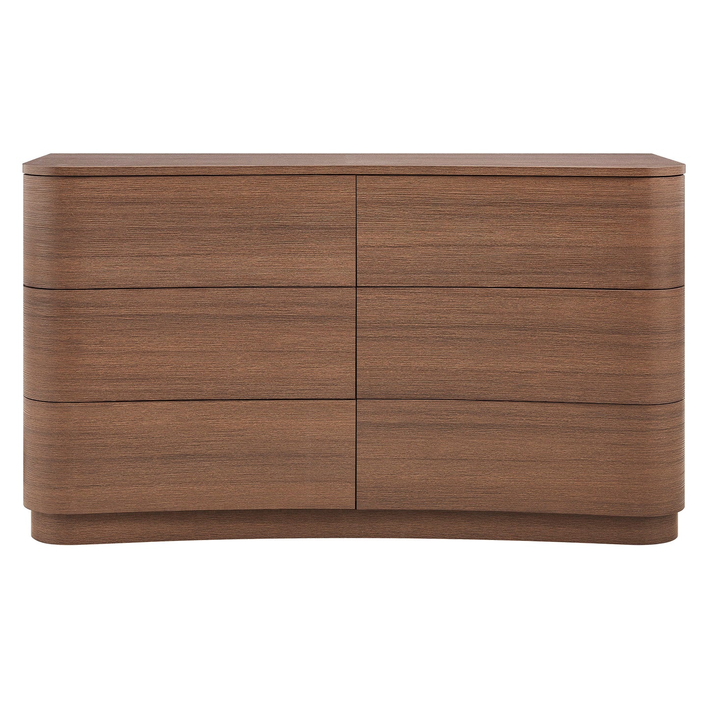 Mirae 6-Drawer Curved Dresser by Modway MOD-7229-BBO