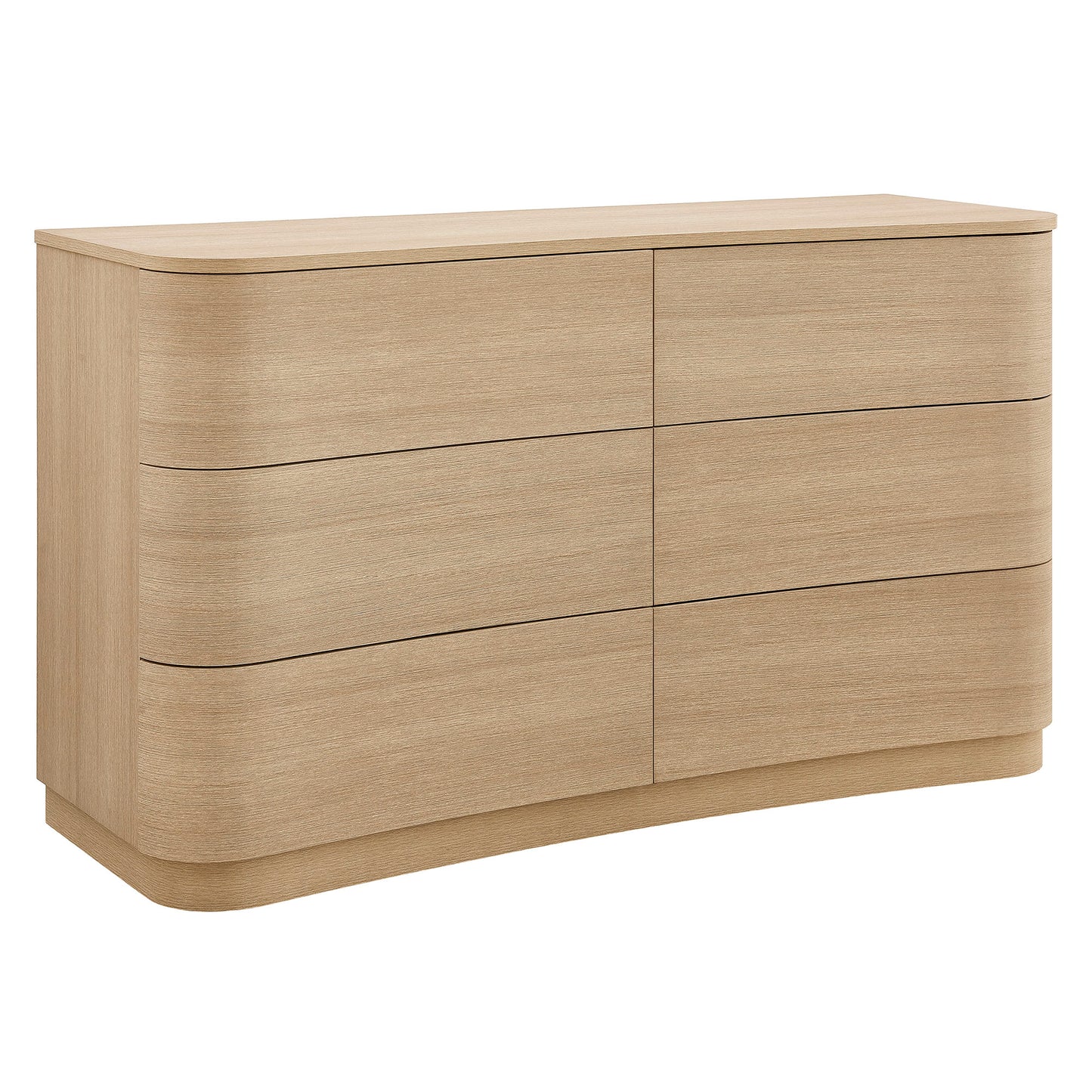 Mirae 6-Drawer Curved Dresser by Modway MOD-7229-BOA