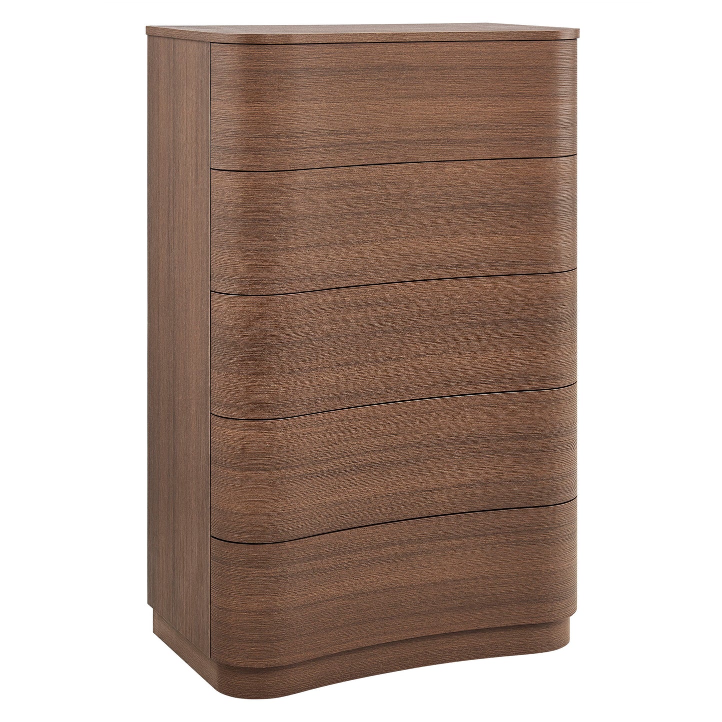 Mirae 5-Drawer Curved Dresser Chest of Drawers by Modway MOD-7231 Modern