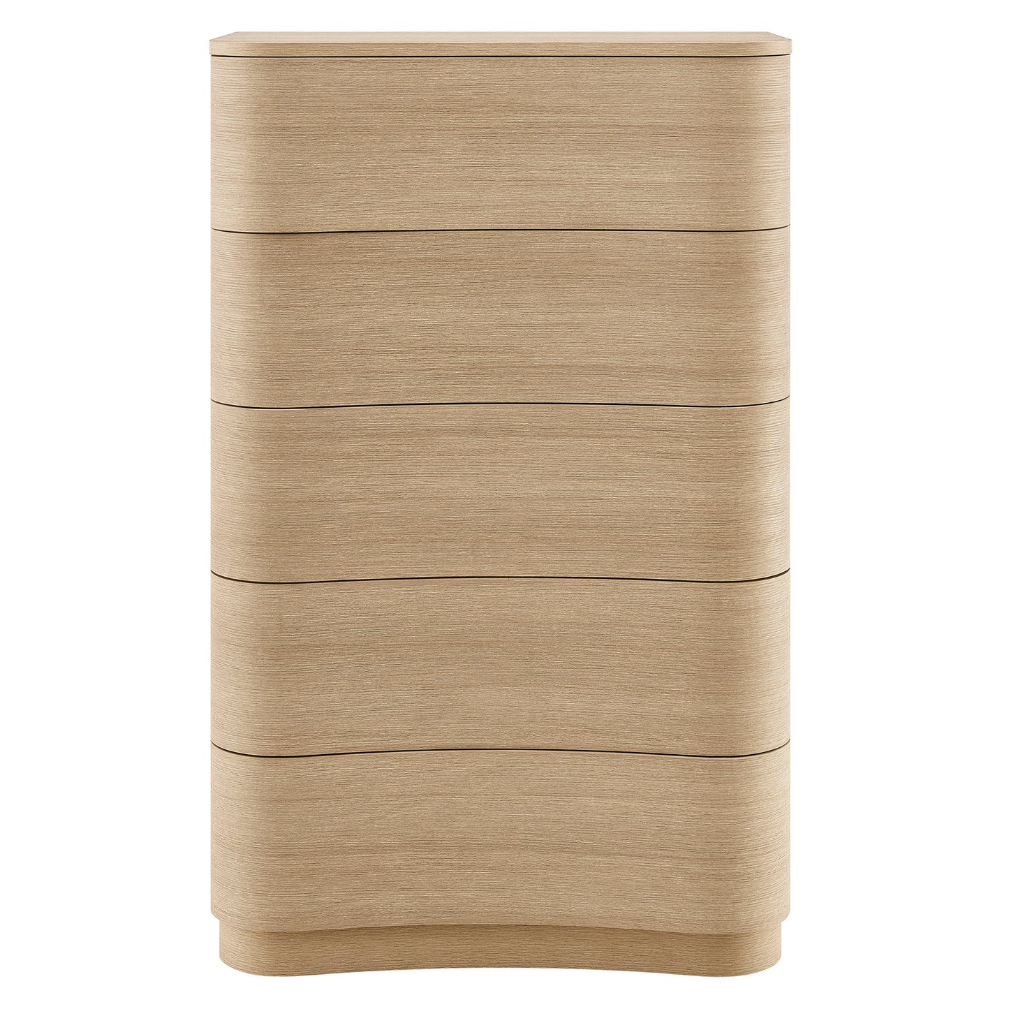 Mirae 5-Drawer Curved Dresser Chest of Drawers by Modway MOD-7231 Modern