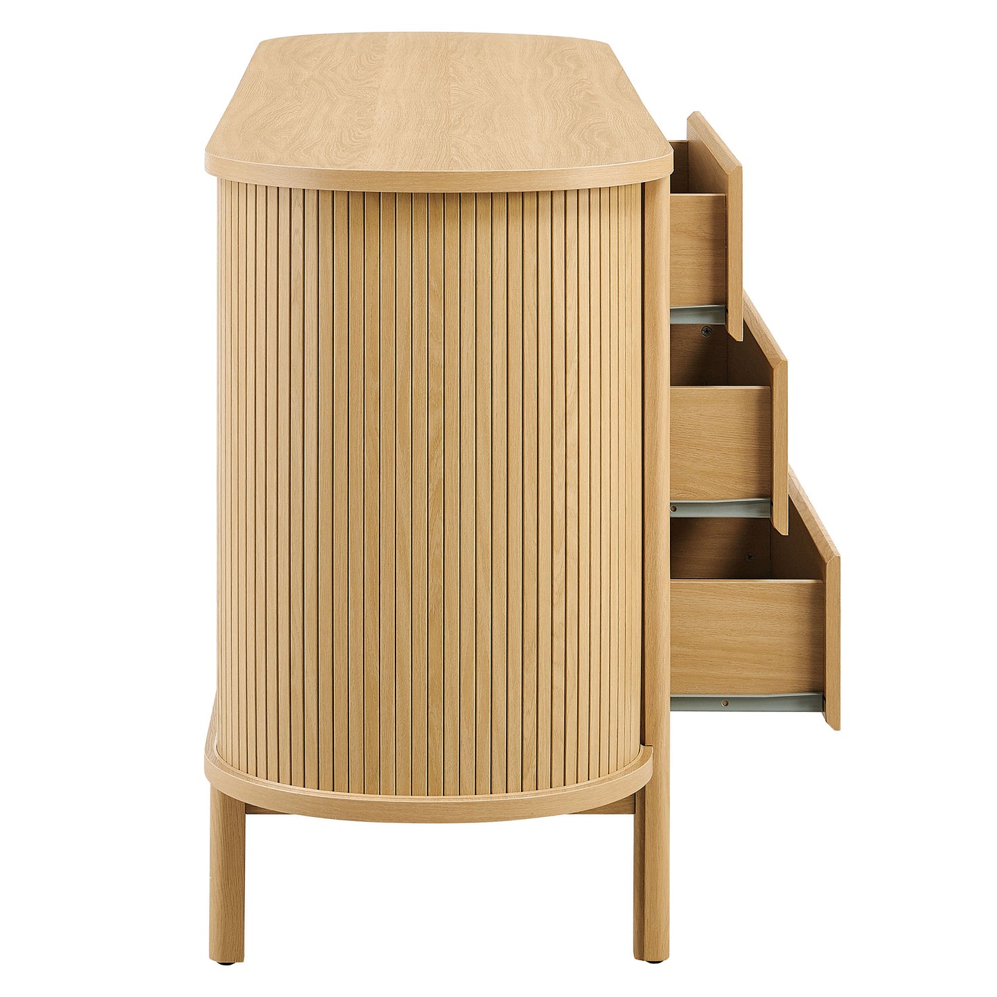 Cadence 6-Drawer Curved Dresser by Modway MOD-7242 Mid-Century Modern Bedroom