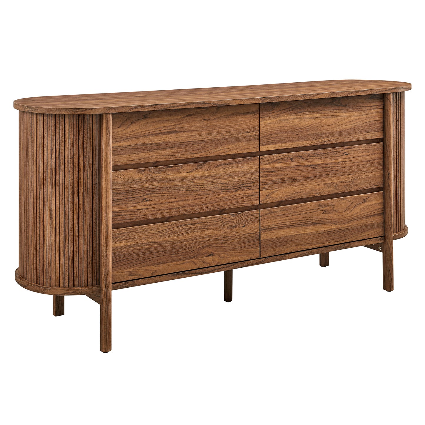 Cadence 6-Drawer Curved Dresser by Modway MOD-7242 Mid-Century Modern Bedroom
