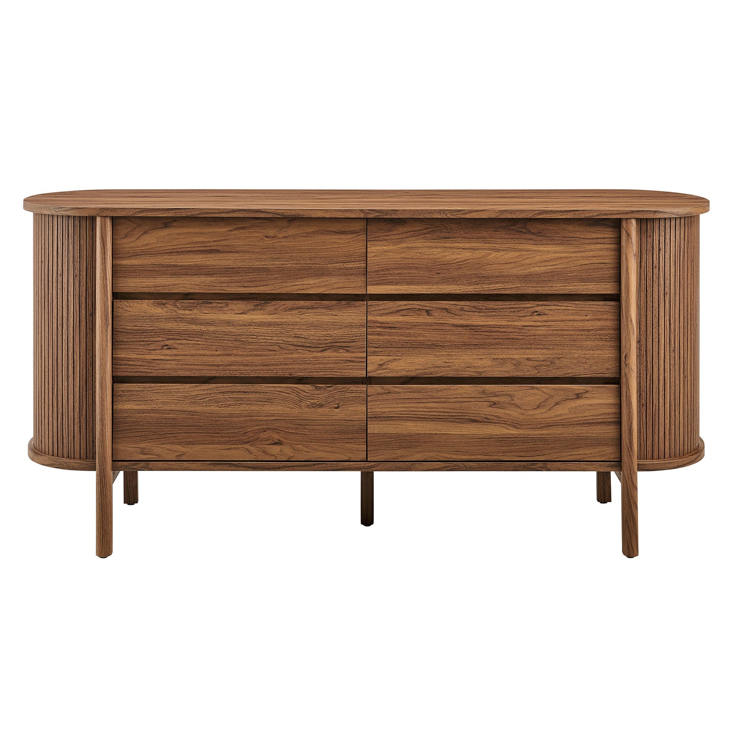 Cadence 6-Drawer Curved Dresser by Modway MOD-7242 Mid-Century Modern Bedroom