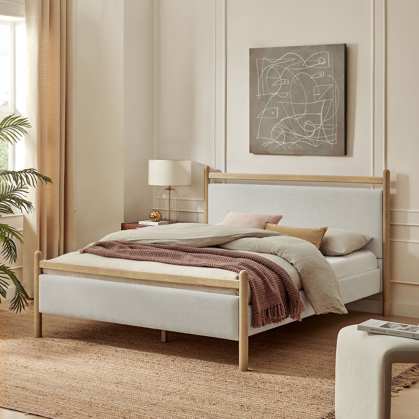 Ginny Full Size Platform Bed Frame by Modway