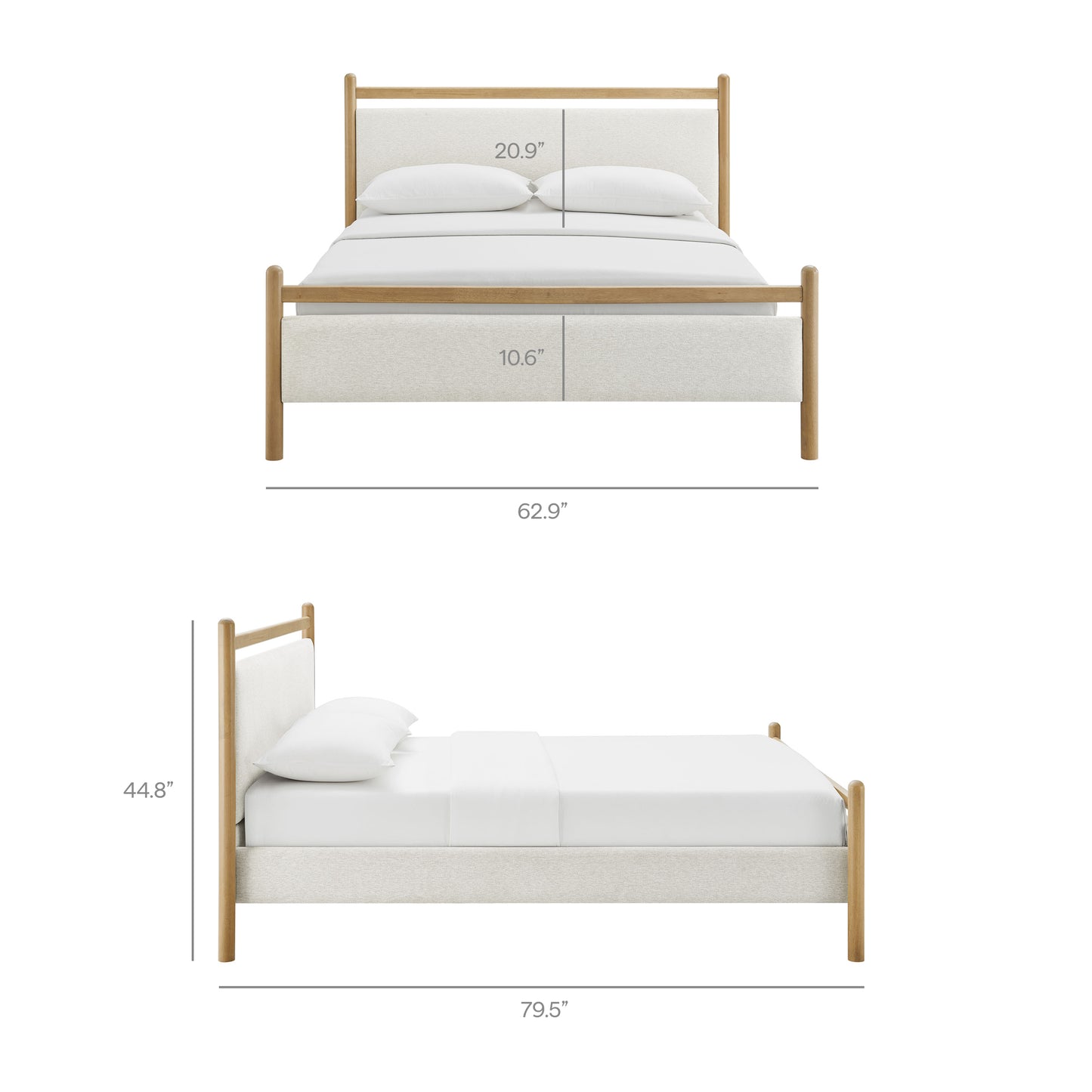 Ginny Full Size Platform Bed Frame by Modway