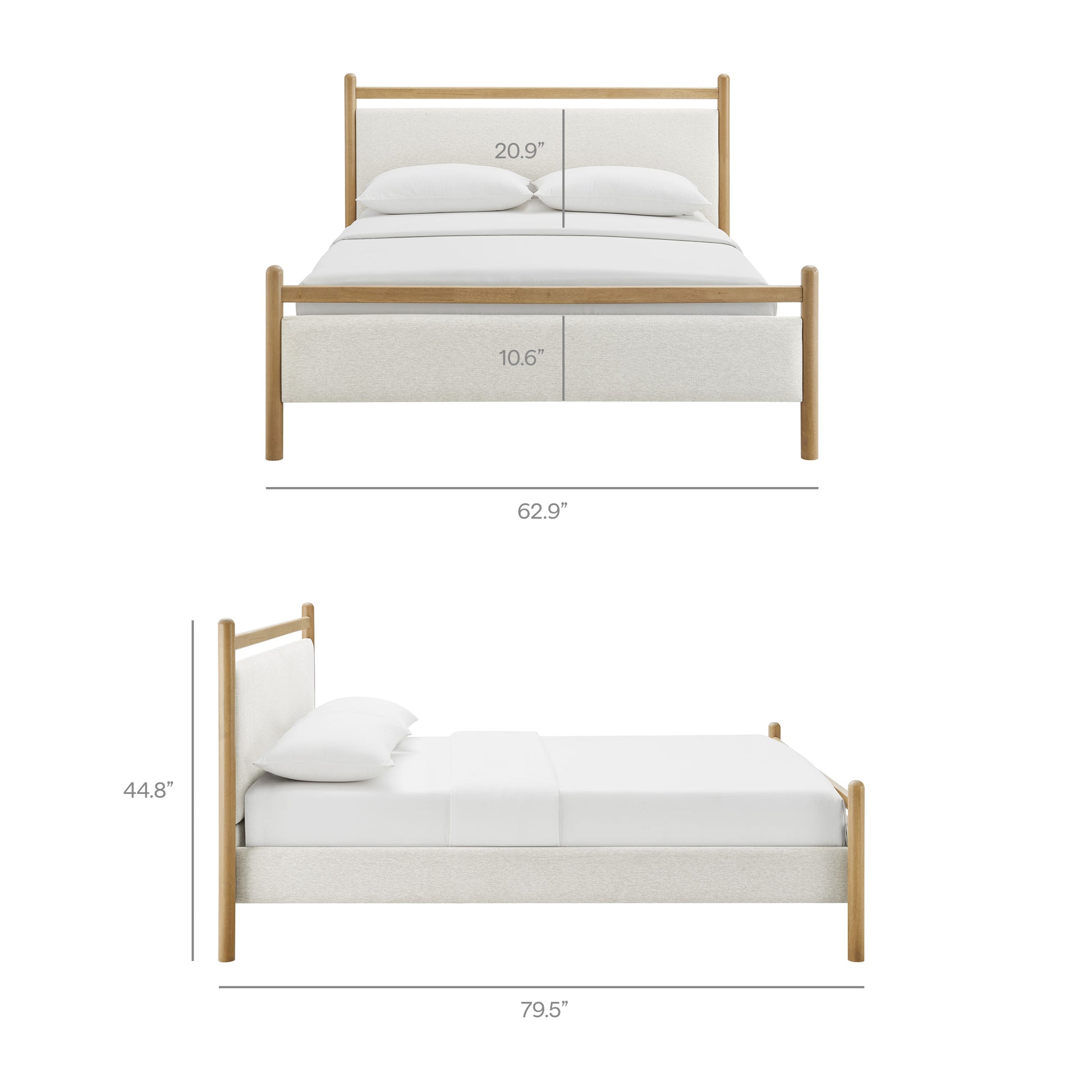 Ginny Full Size Platform Bed Frame by Modway