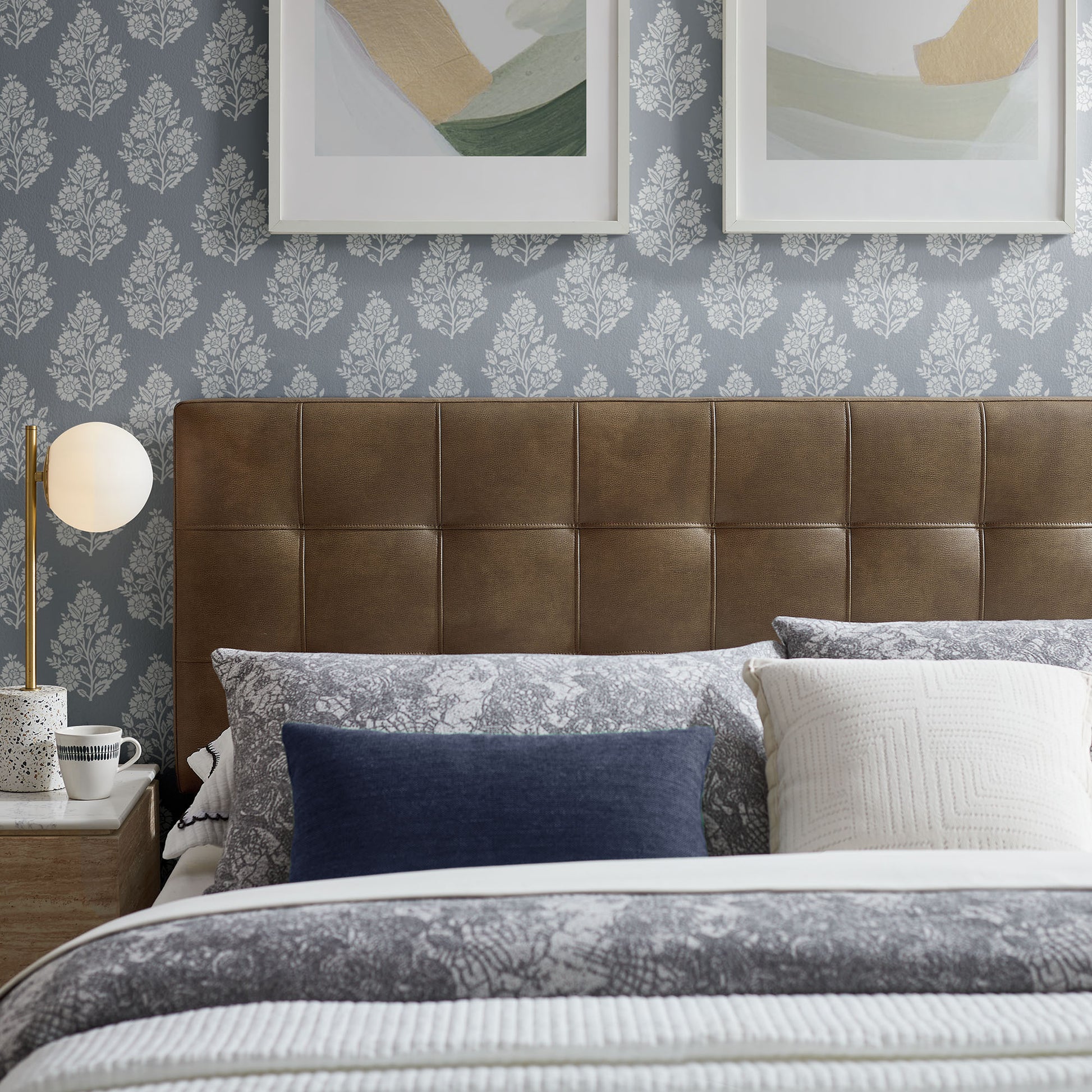 Lily Vegan Leather Full Size Headboard by Modway