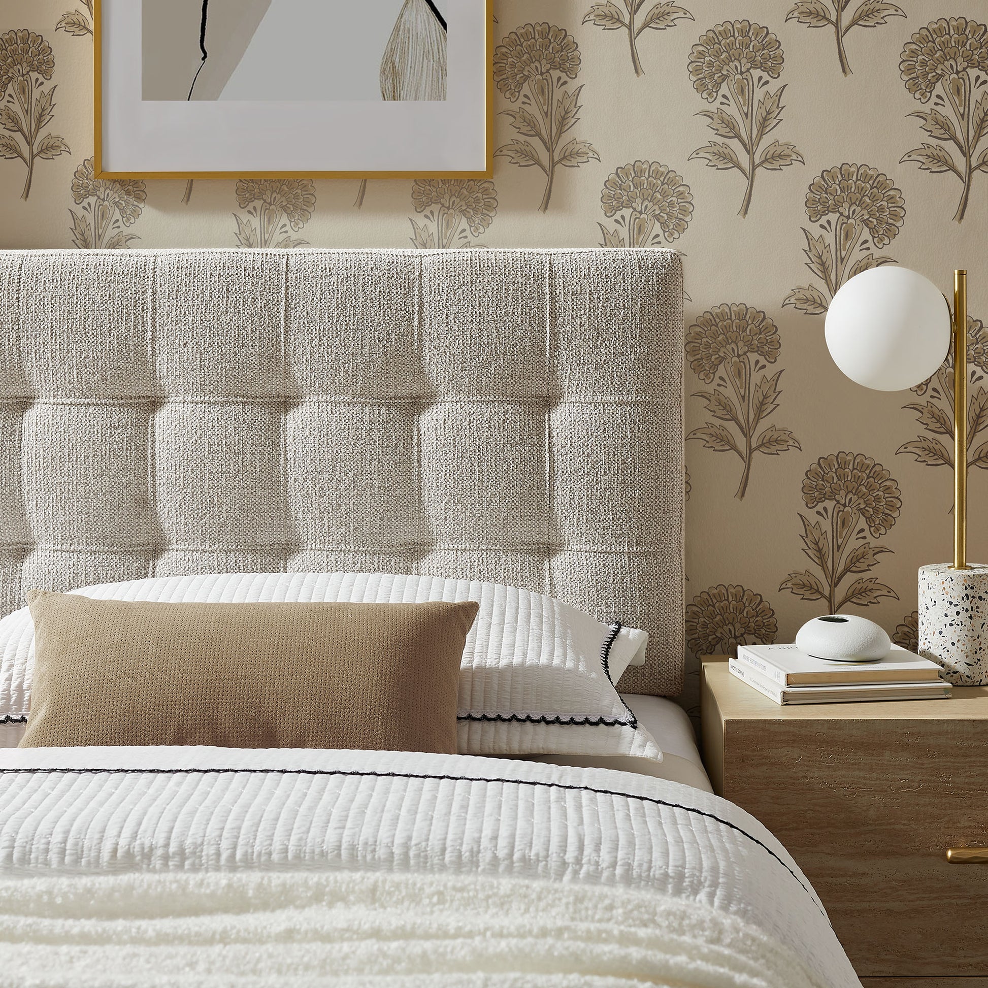 Lily Upholstered Twin Size Headboard by Modway