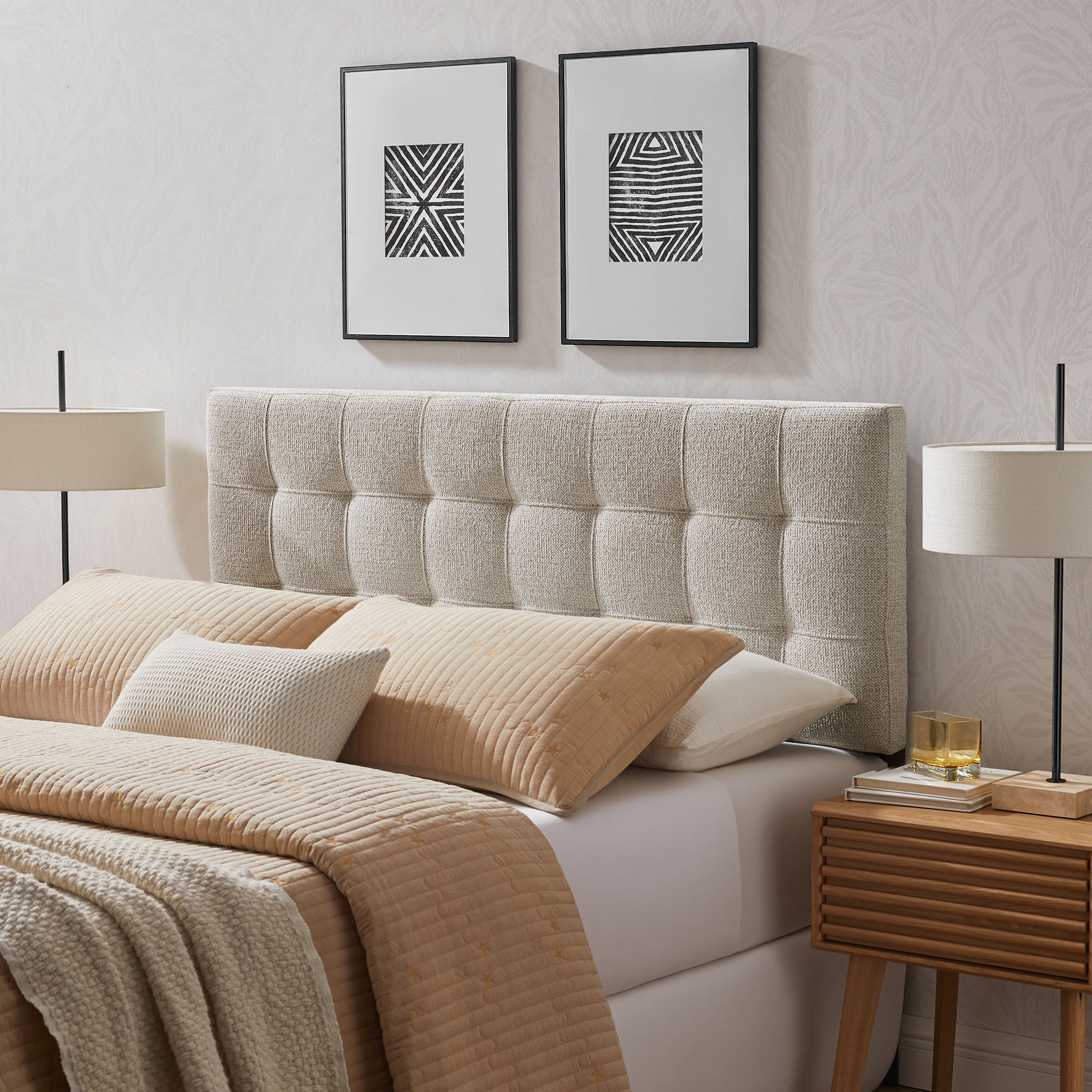 Lily Upholstered King Size Headboard by Modway