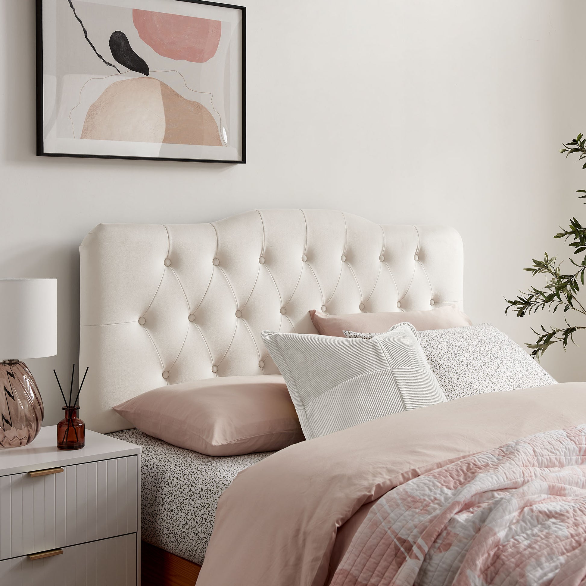 Annabel Stain-Resistant Performance Velvet Queen Headboard by Modway