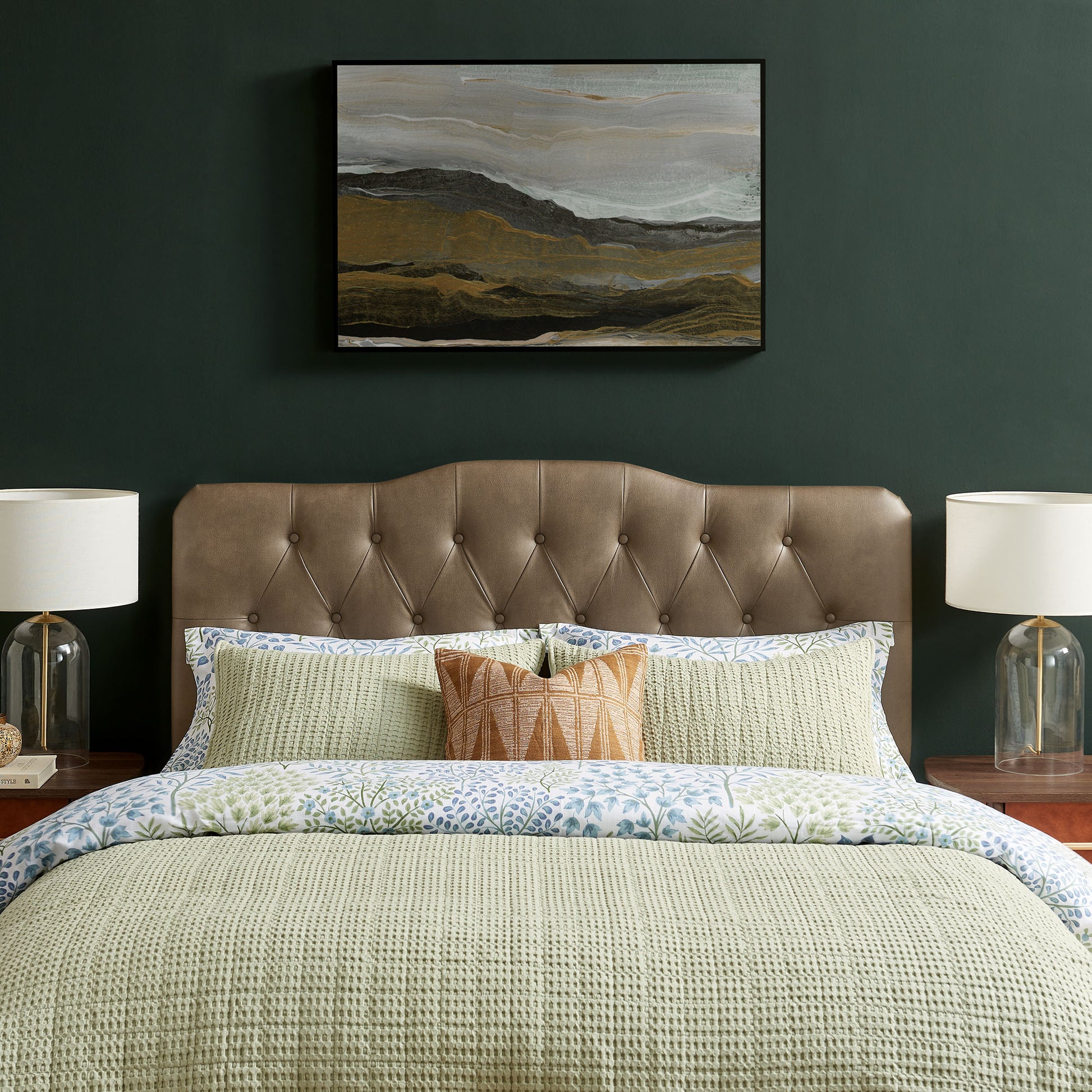 Annabel Faux Leather Queen Headboard by Modway