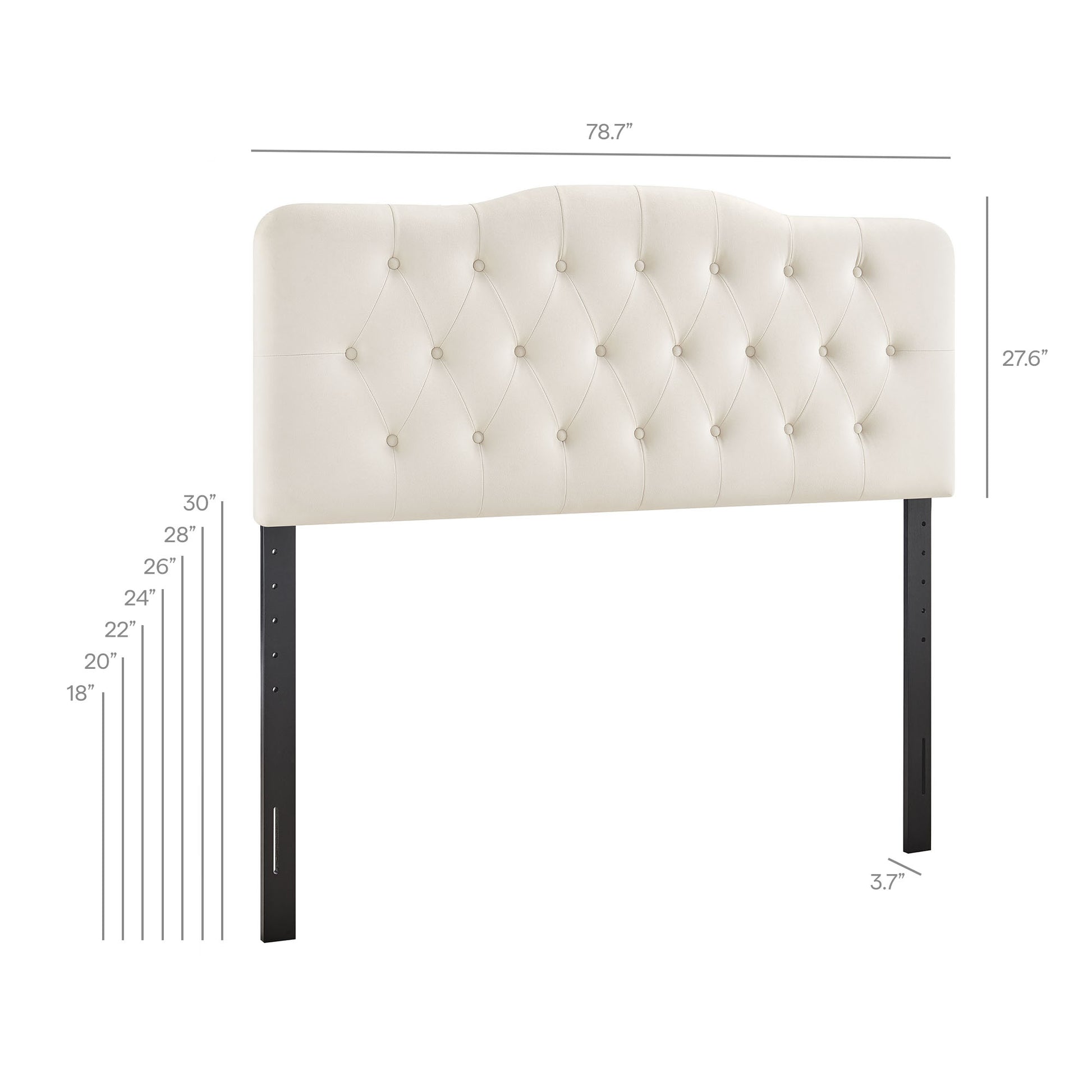Annabel Stain-Resistant Performance Velvet King Headboard by Modway