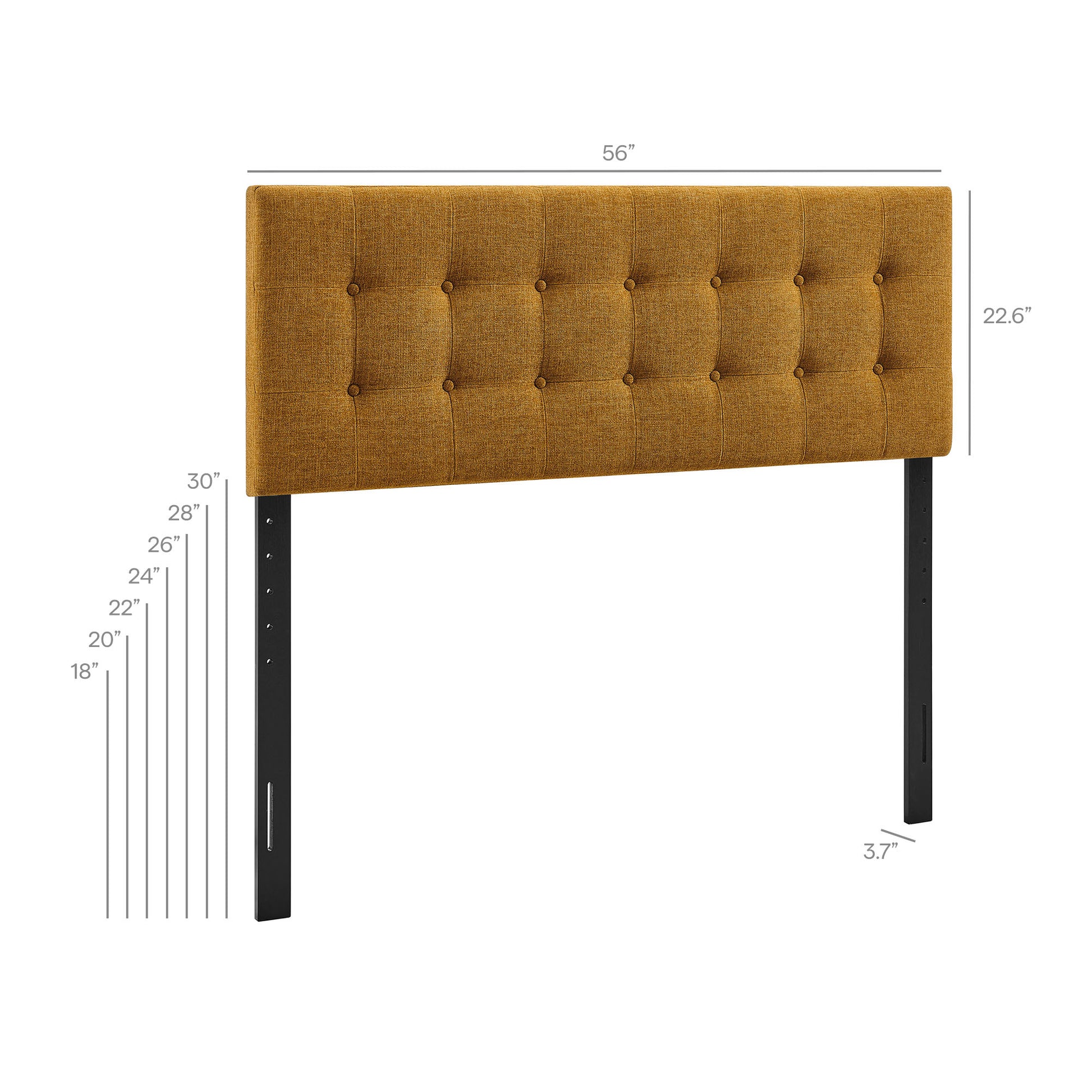 Emily Fabric Upholstered Full Size Headboard by Modway