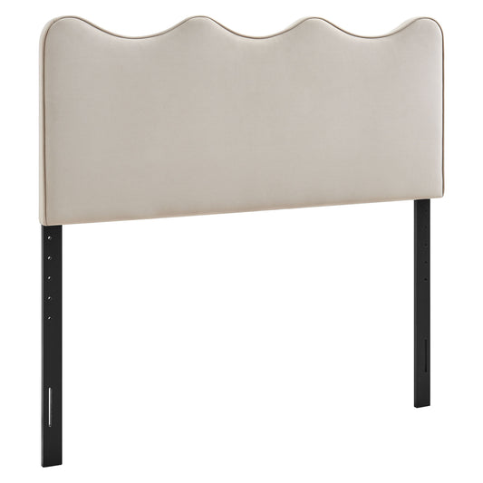 Athena Stain-Resistant Performance Velvet Full Size Headboard by Modway