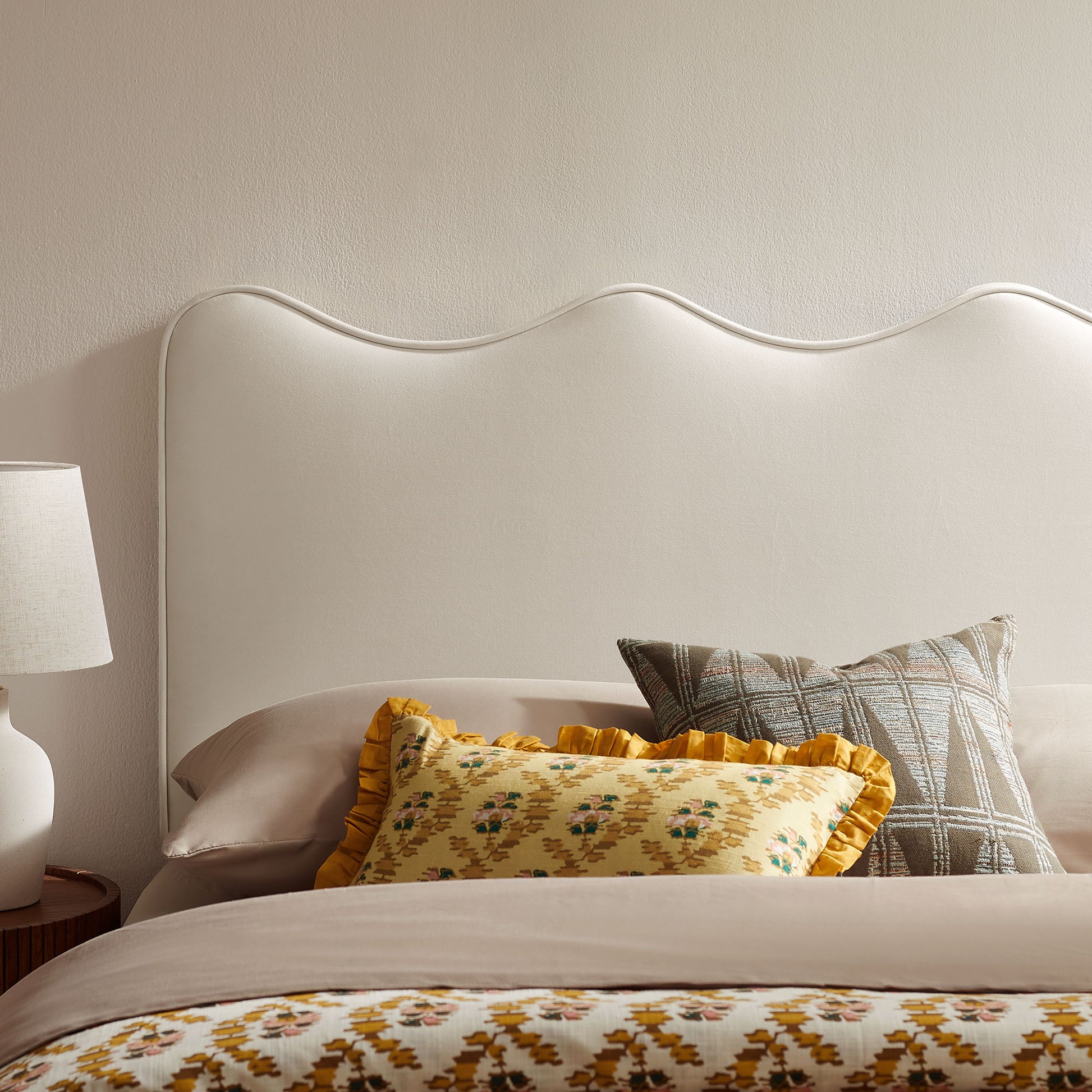 Athena Stain-Resistant Performance Velvet King Size Headboard by Modway