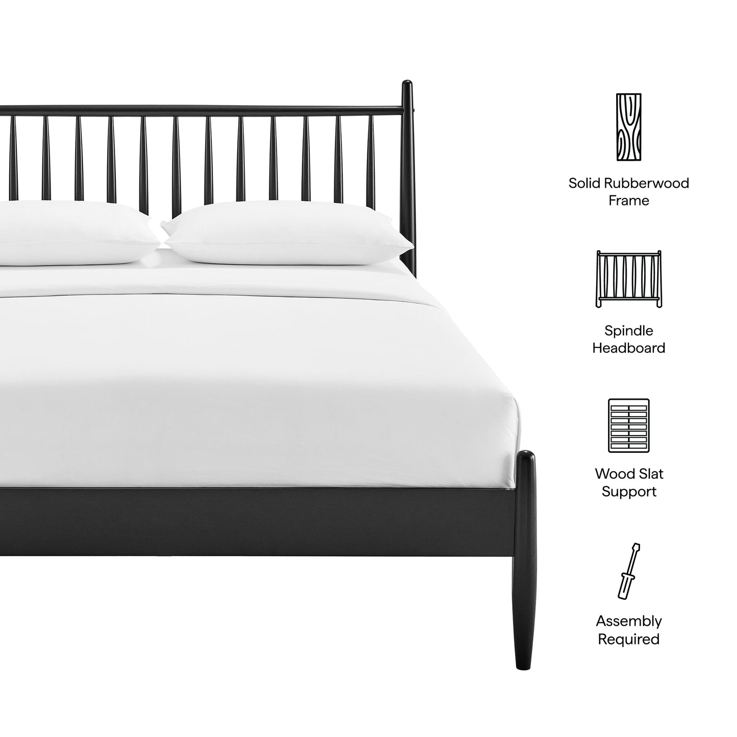 Zane King Size Spindle Bed by Modway