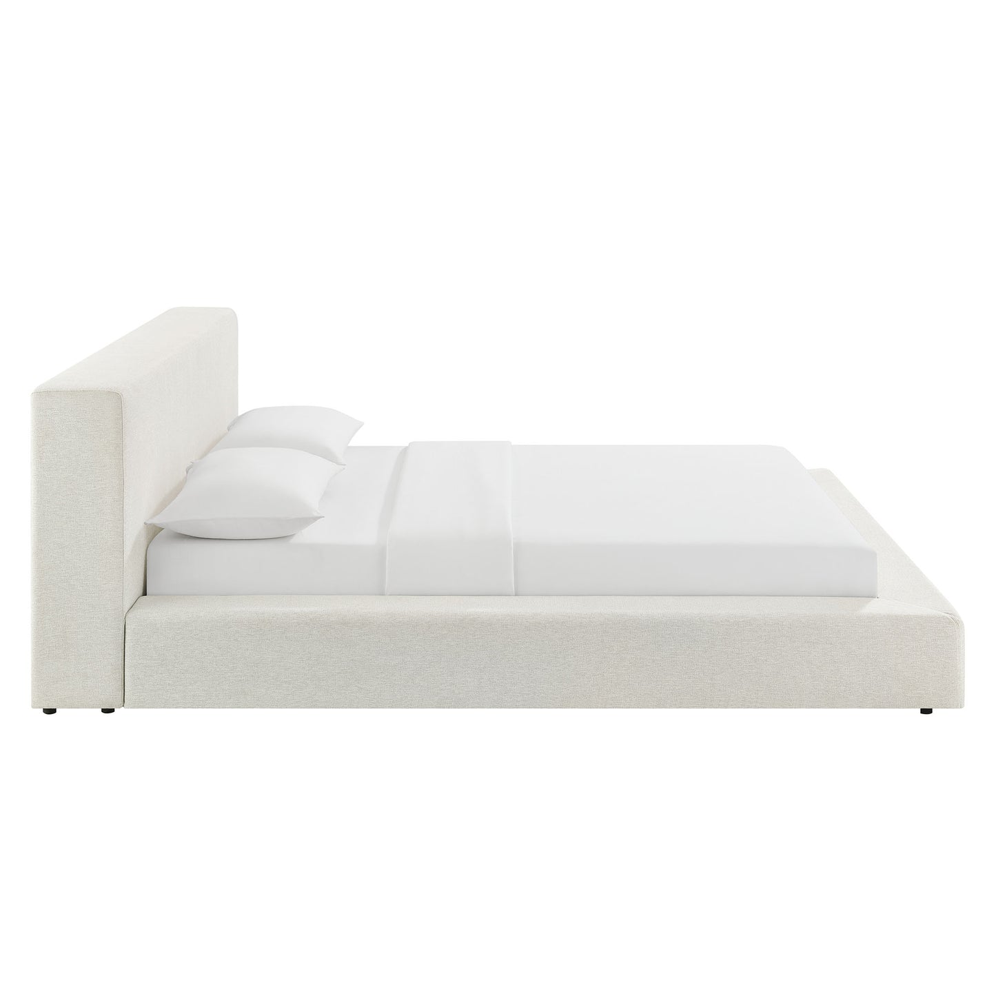 Luma Chenille Upholstered King Platform Bed Frame by Modway