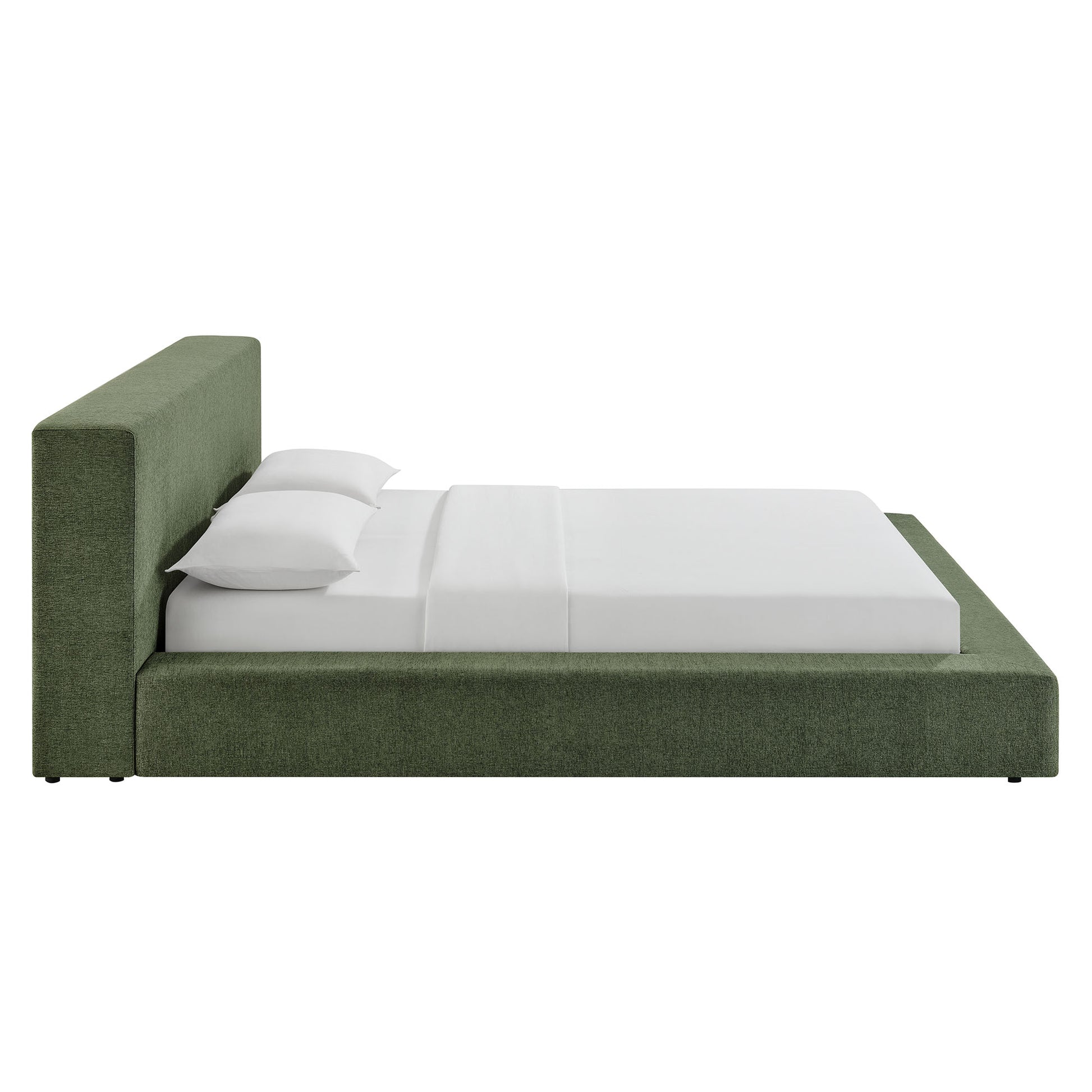 Luma Chenille Upholstered King Platform Bed Frame by Modway