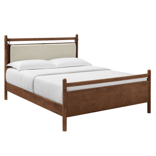 Leni Queen Size Wood Platform Bed Frame by Modway