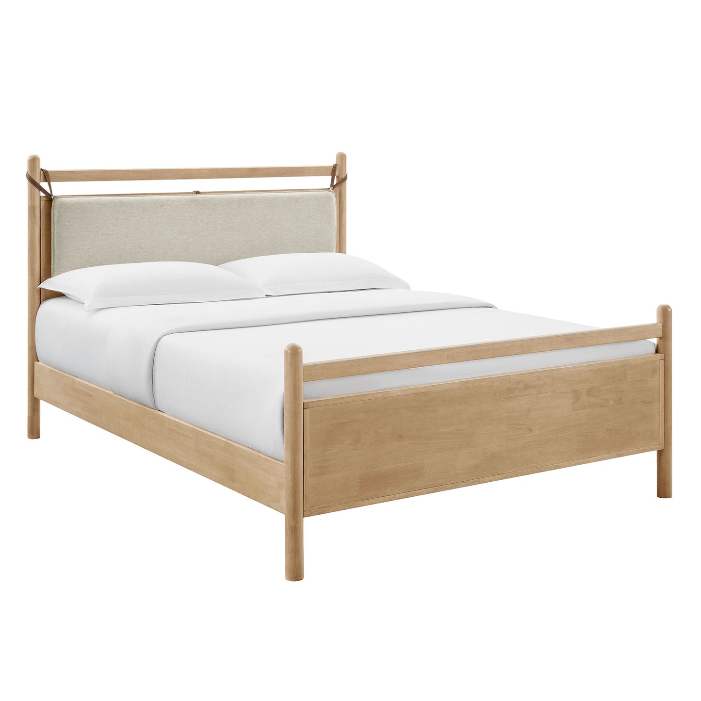 Leni King Size Wood Platform Bed Frame by Modway