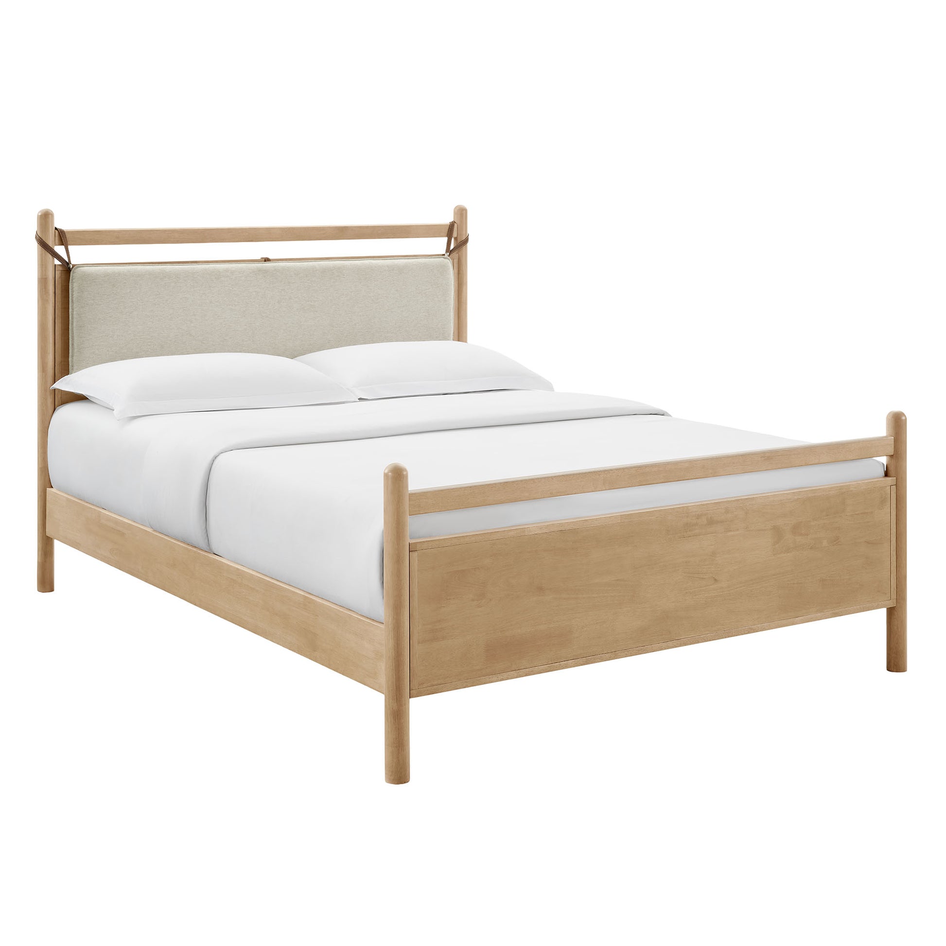 Leni King Size Wood Platform Bed Frame by Modway