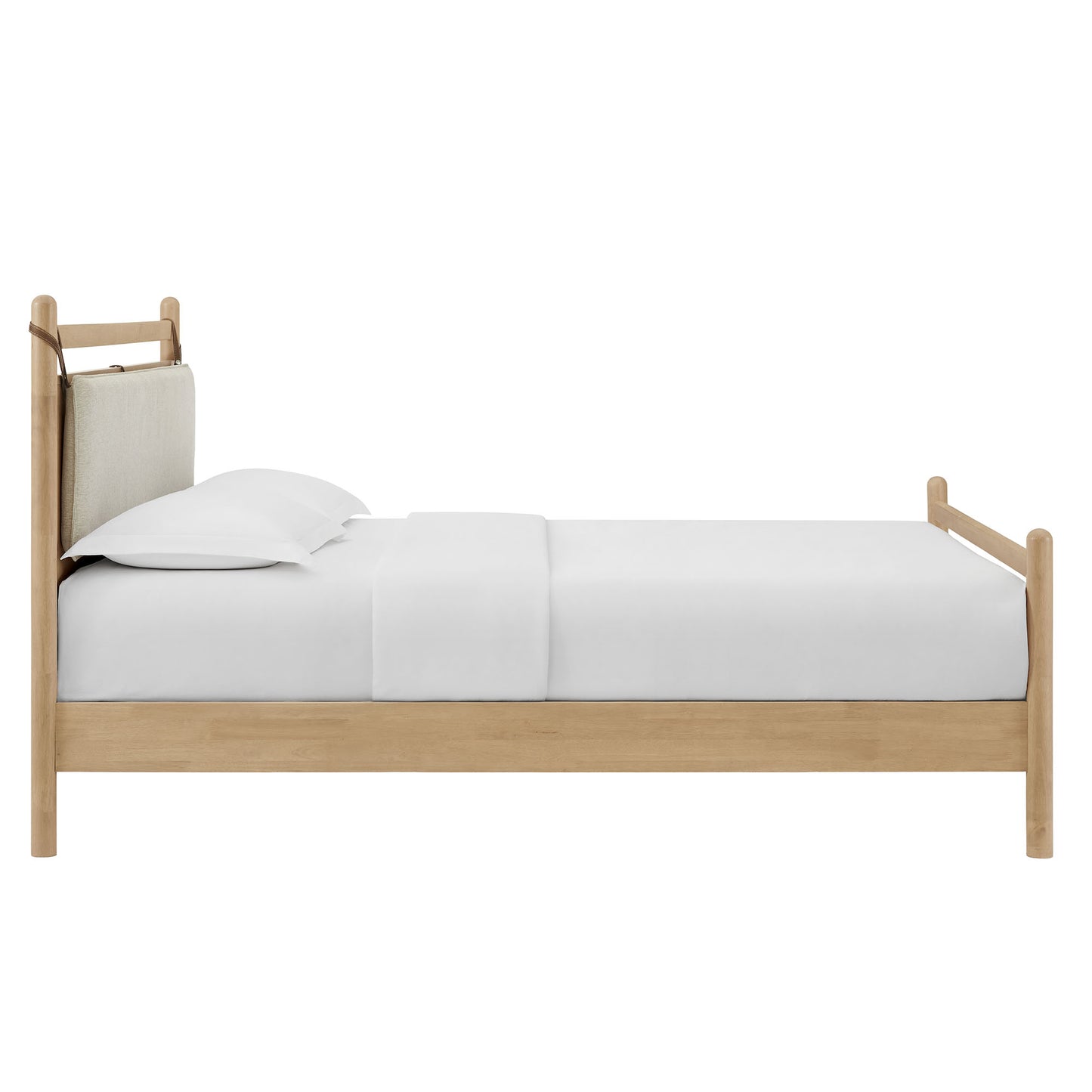 Leni King Size Wood Platform Bed Frame by Modway