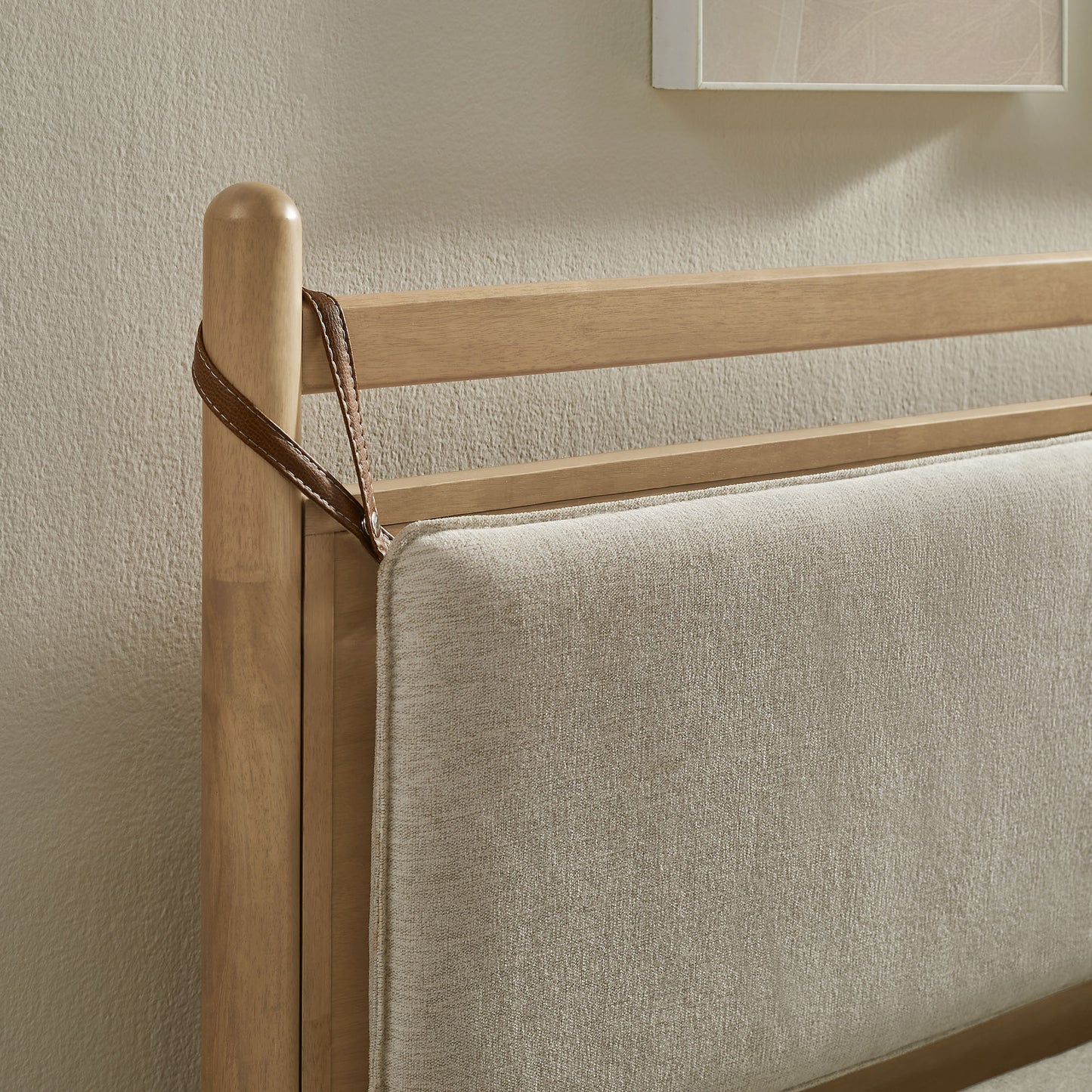 Leni King Size Wood Platform Bed Frame by Modway