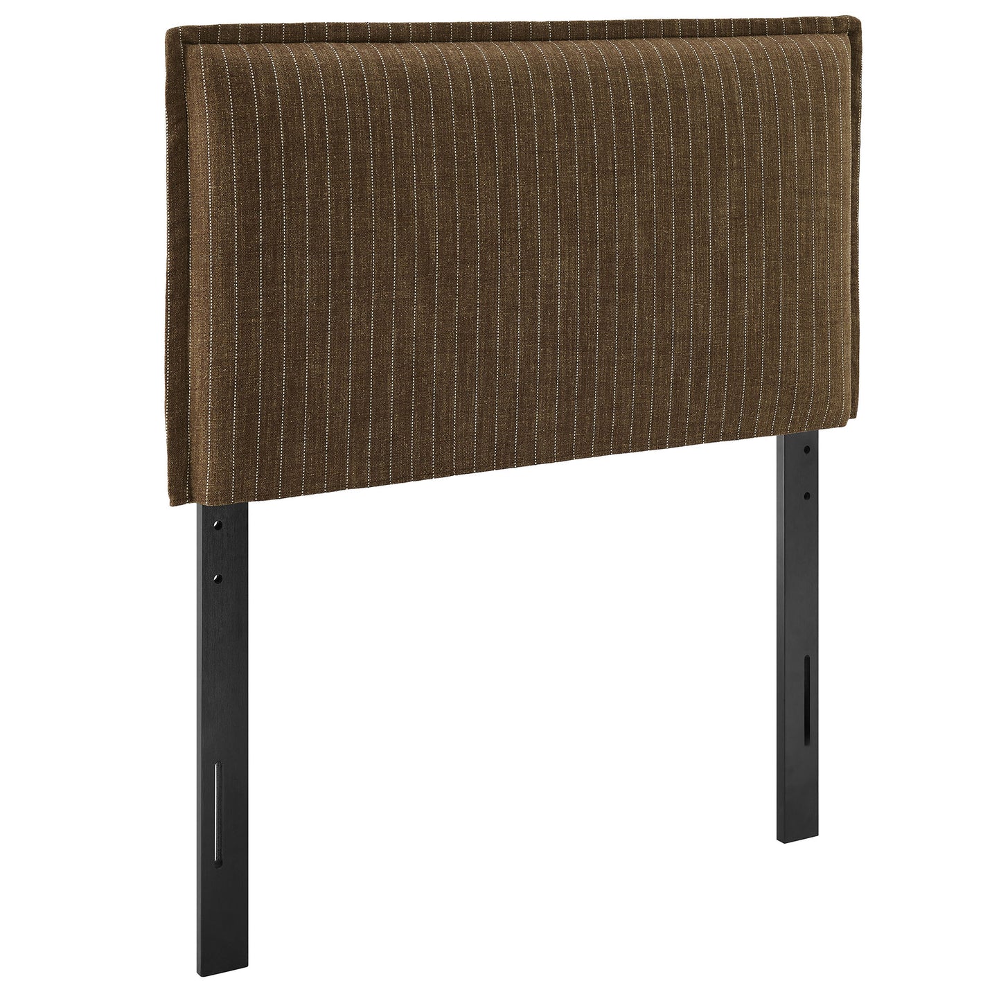 Camille Striped Linen Blend Twin Size Headboard by Modway