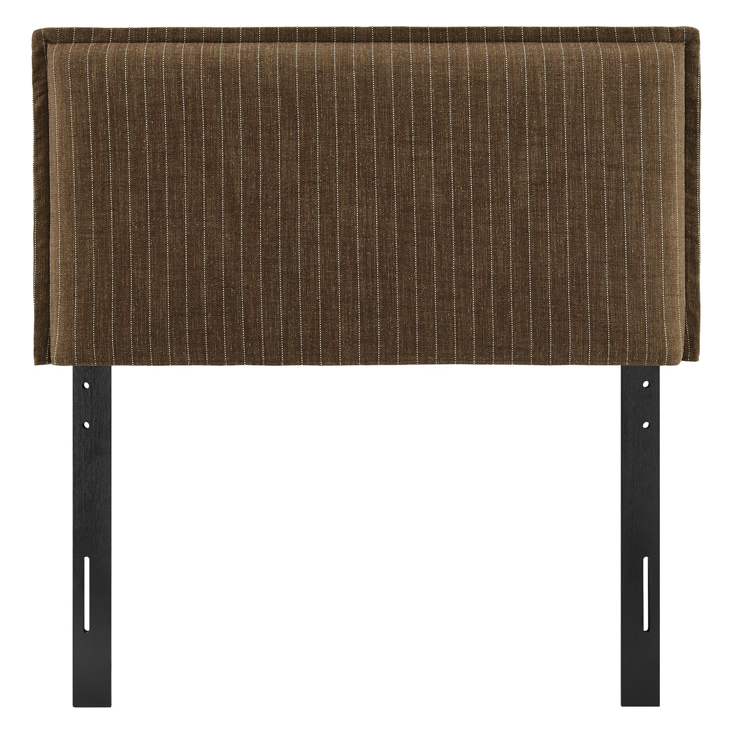 Camille Striped Linen Blend Twin Size Headboard by Modway