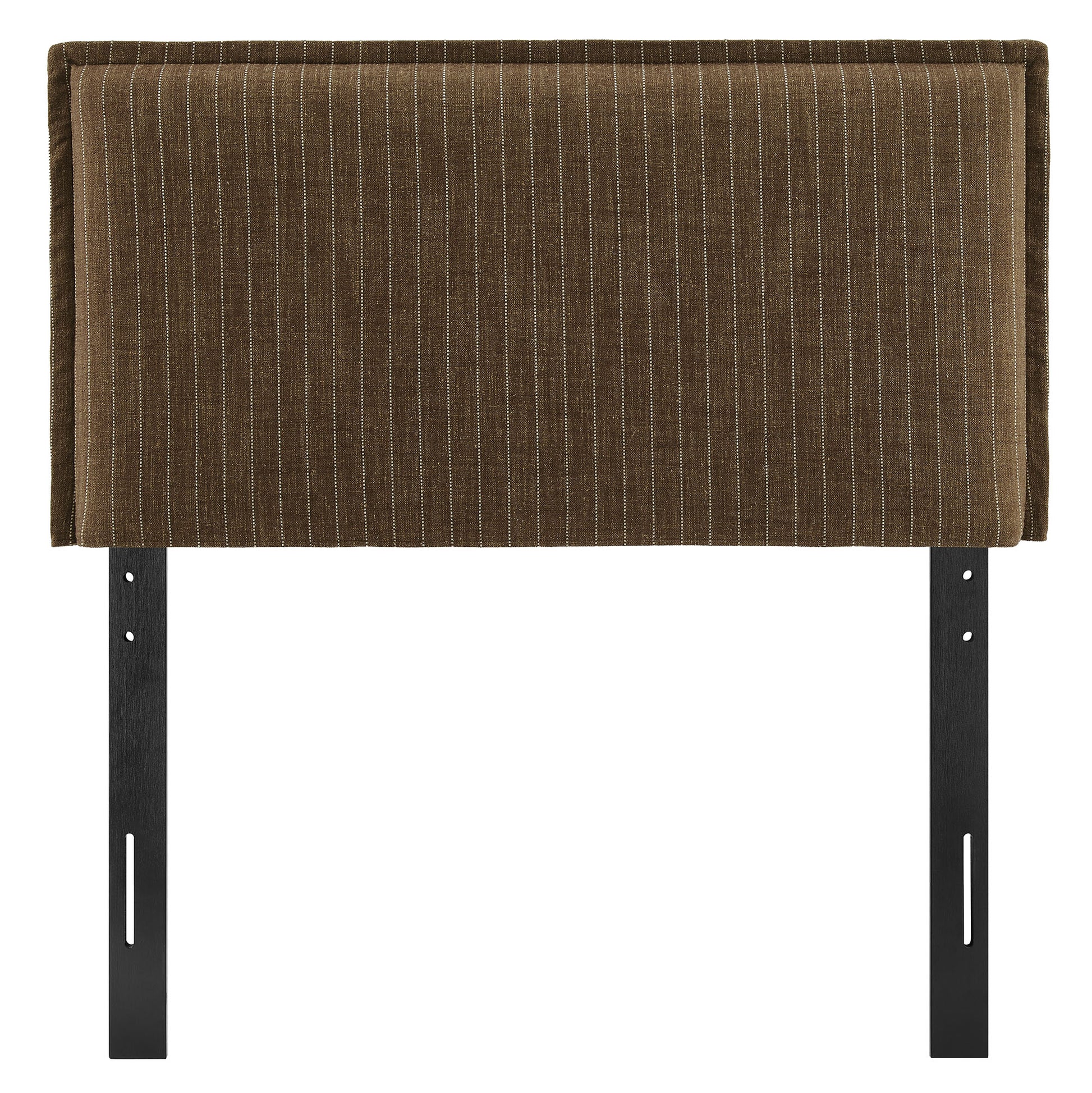Camille Striped Linen Blend Twin Size Headboard by Modway