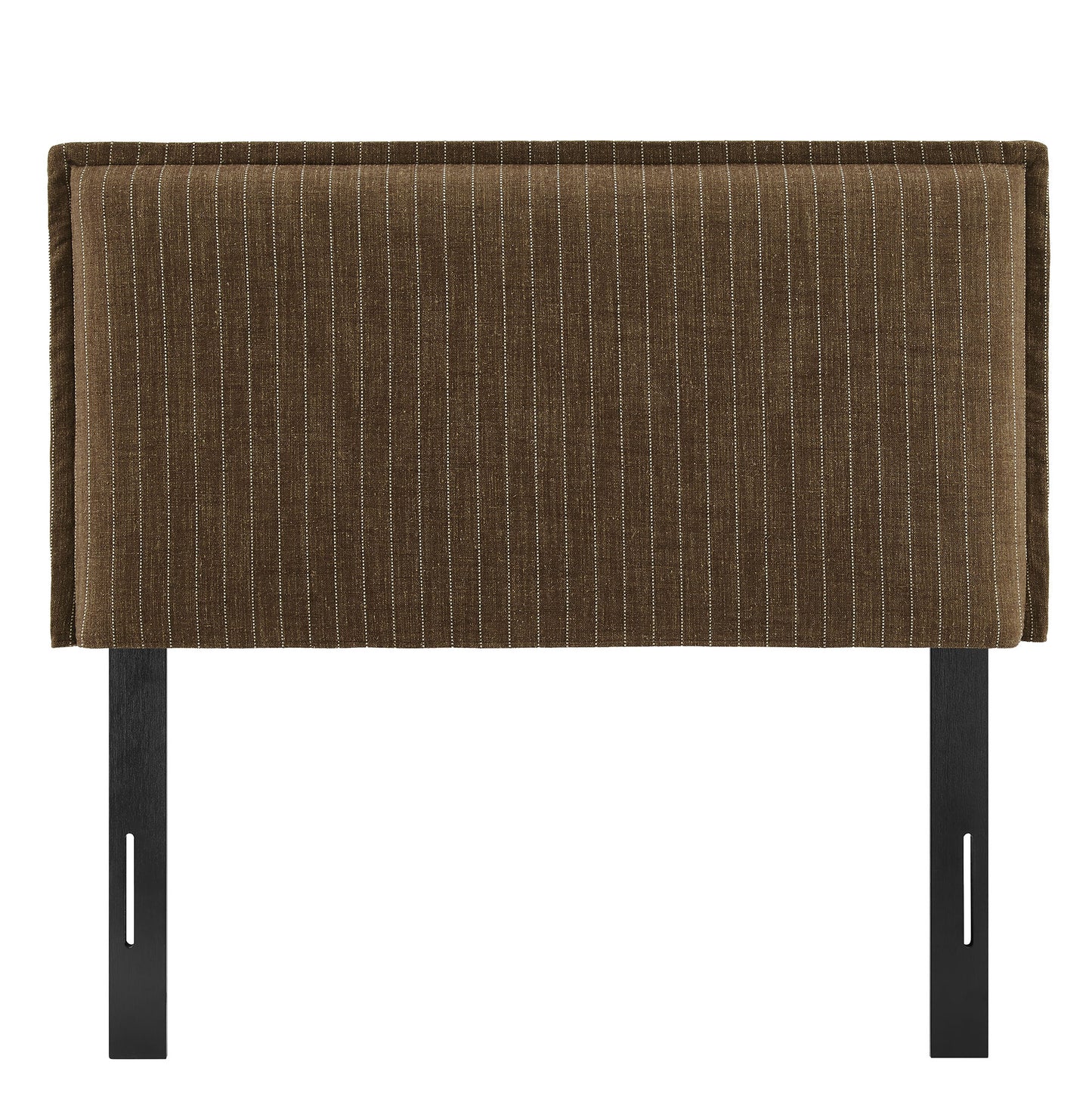 Camille Striped Linen Blend Twin Size Headboard by Modway