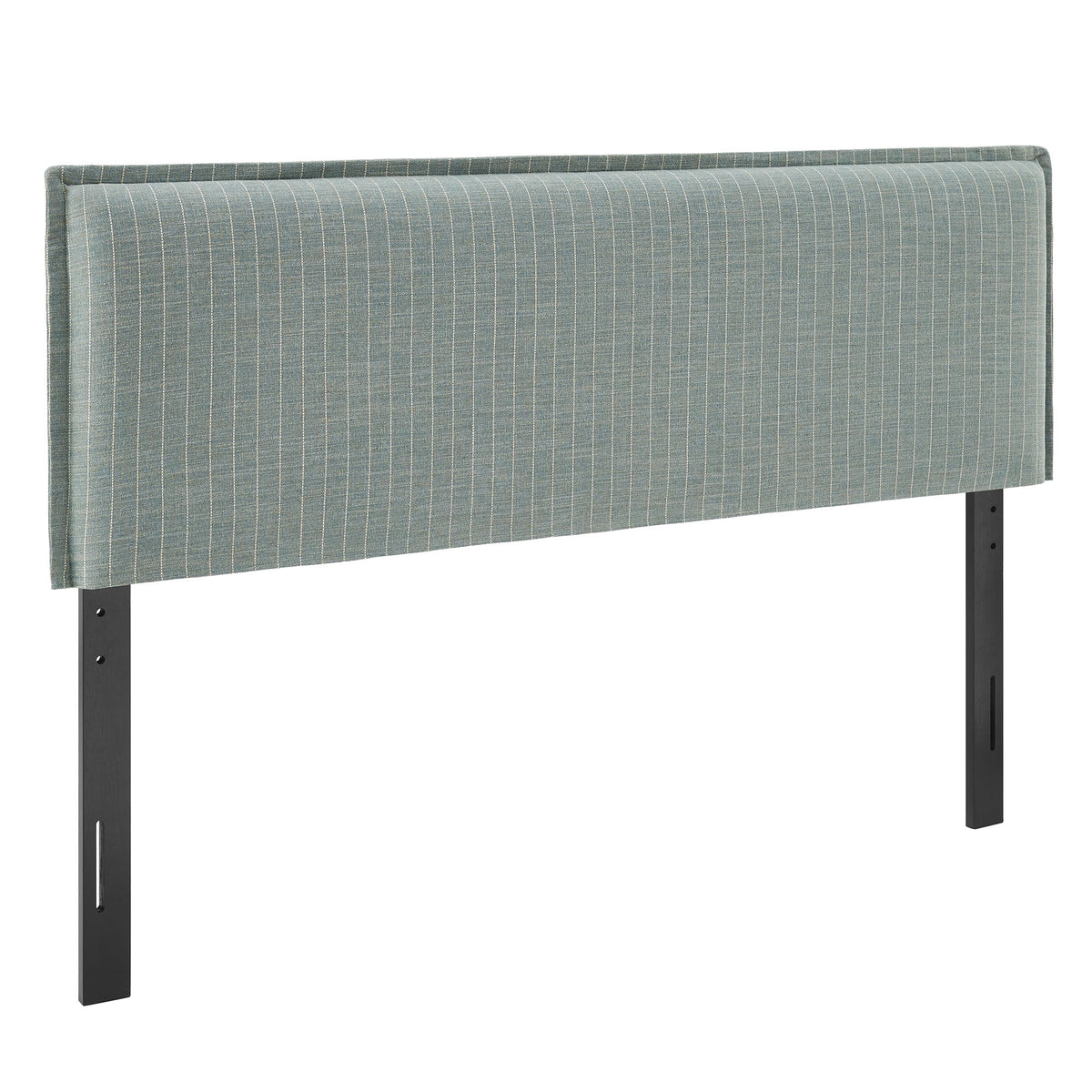 Camille Striped Linen Blend Queen Size Headboard by Modway