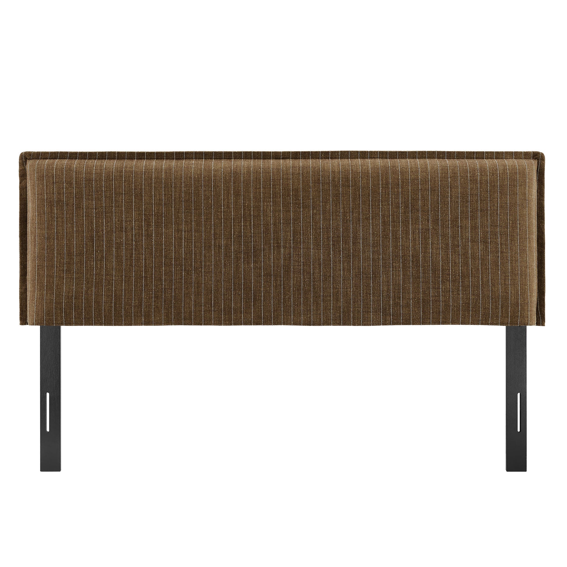 Camille Striped Linen Blend King Size Headboard by Modway
