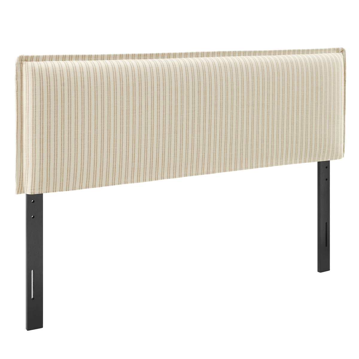 Camille Striped Linen Blend King Size Headboard by Modway