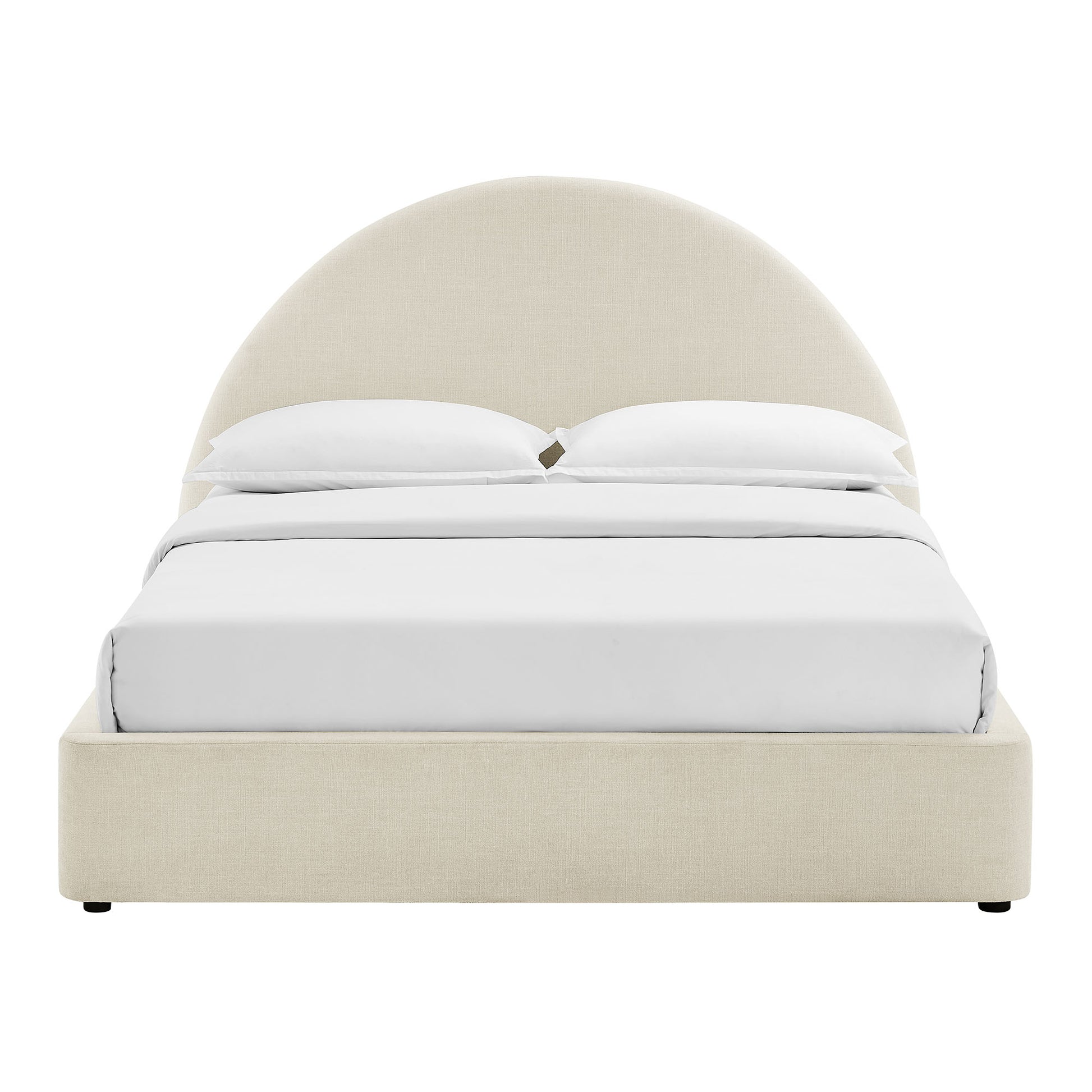 Resort Full Arched Upholstered Fabric Storage Platform Bed Frame by Modway