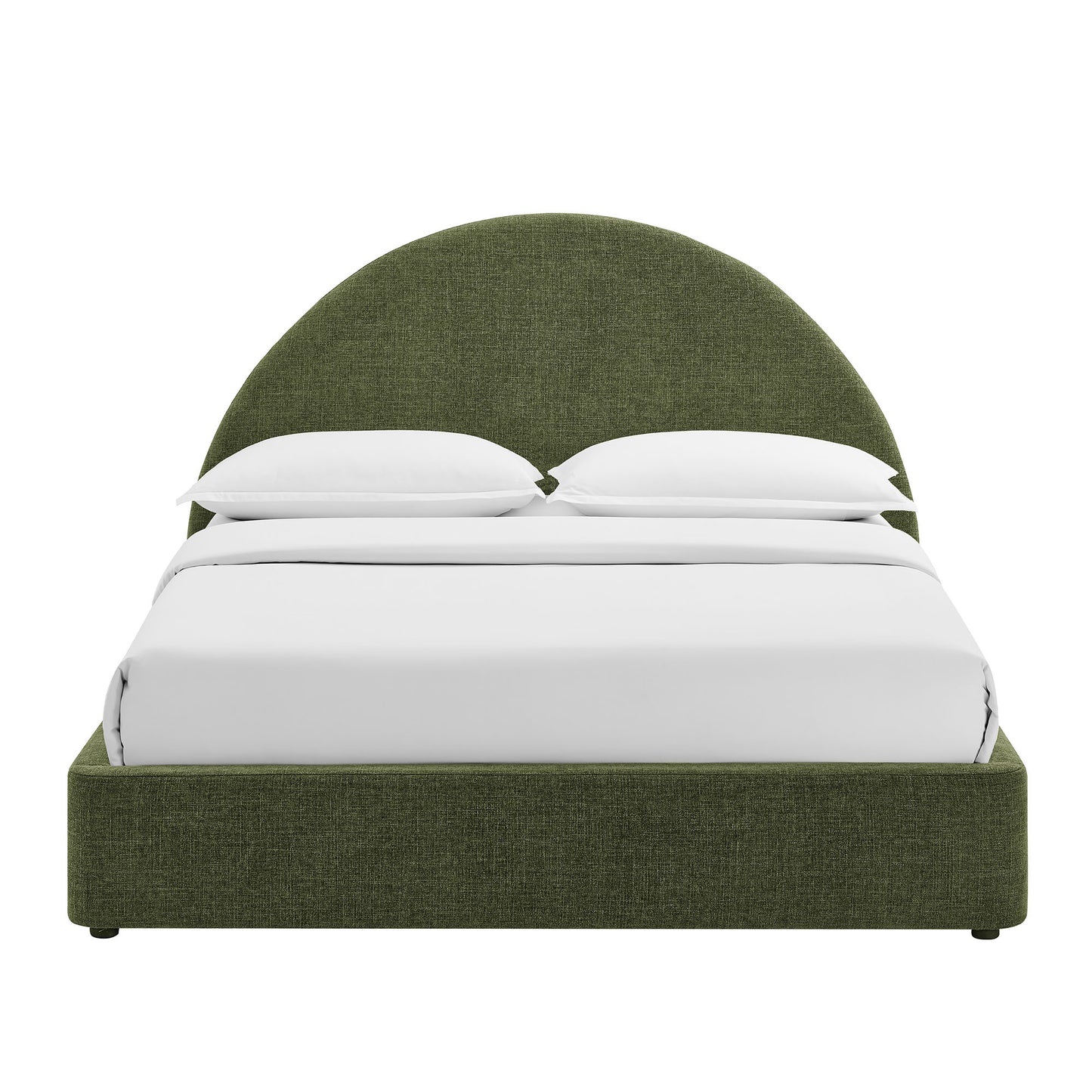 Resort Full Arched Upholstered Fabric Storage Platform Bed Frame by Modway