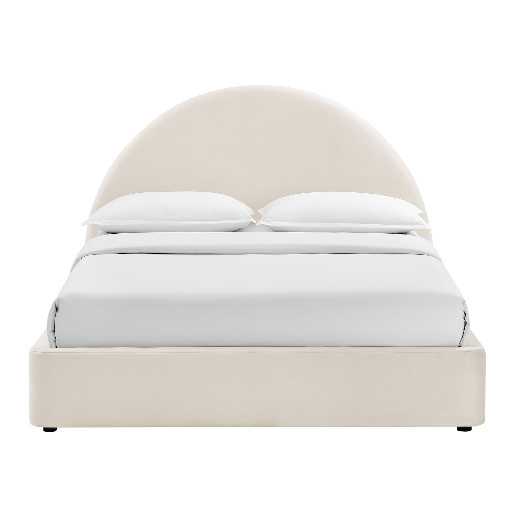 Resort Queen Arched Performance Velvet Storage Platform Bed Frame by Modway