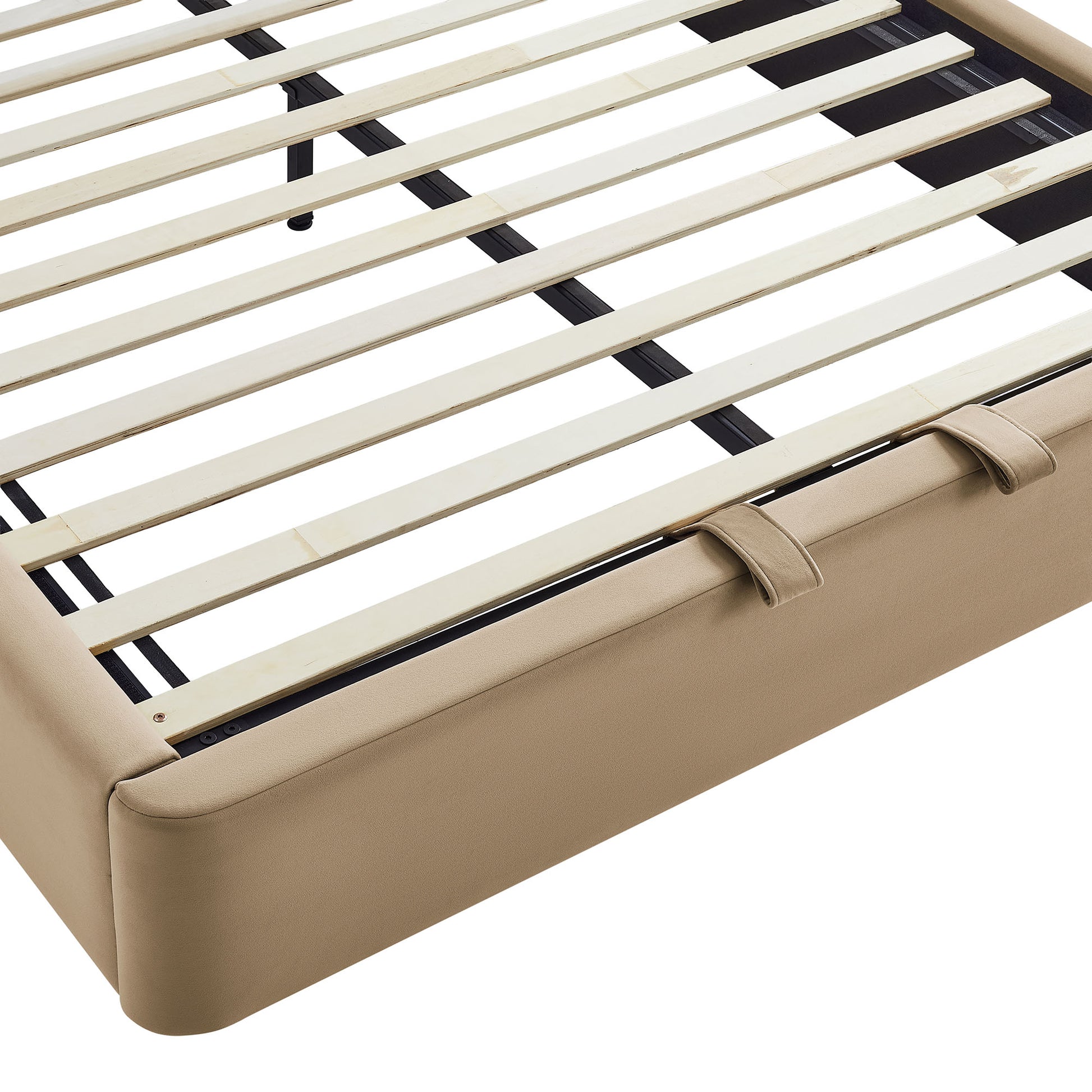 Resort Queen Arched Performance Velvet Storage Platform Bed Frame by Modway