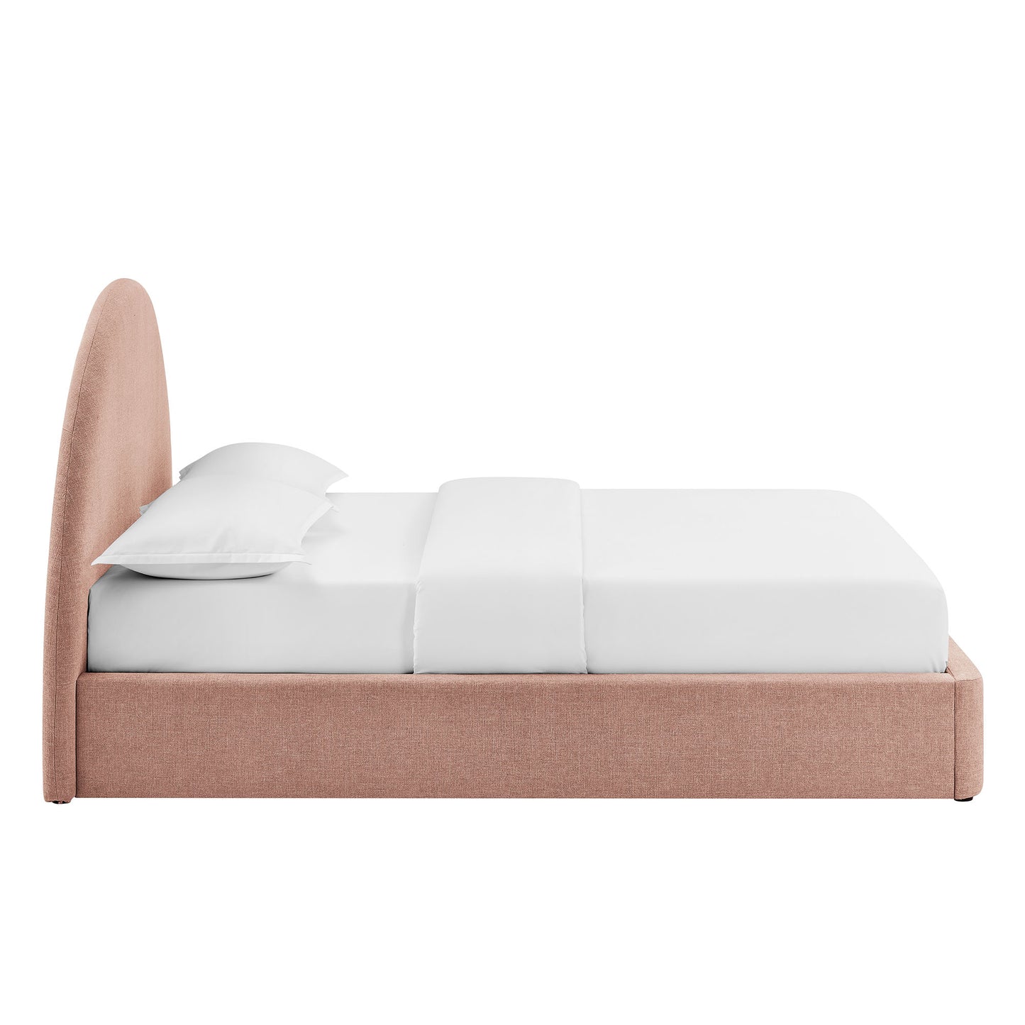 Resort Queen Arched Upholstered Fabric Storage Platform Bed Frame by Modway