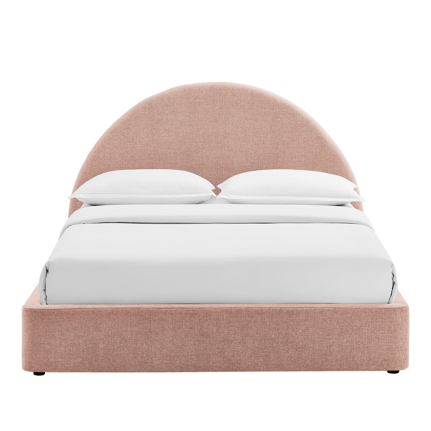 Resort Queen Arched Upholstered Fabric Storage Platform Bed Frame by Modway
