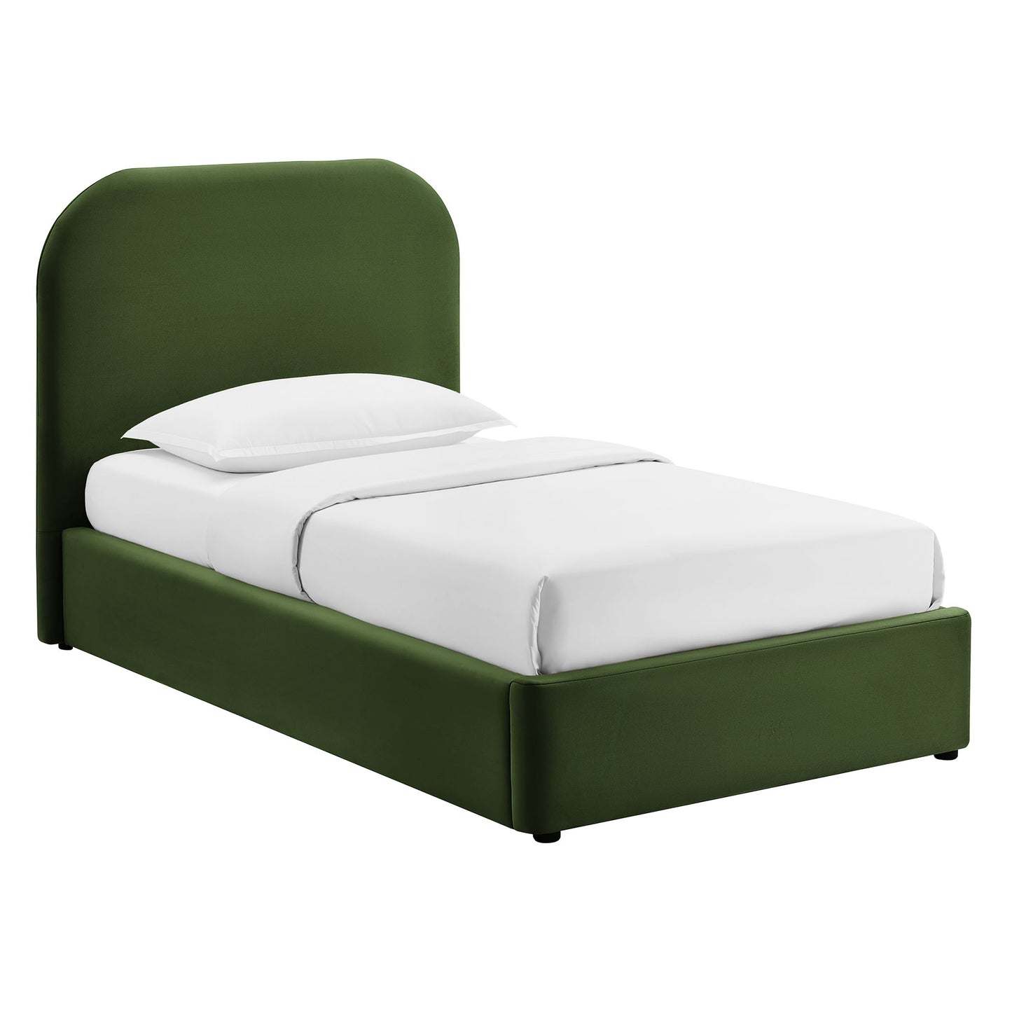 Keynote Twin Performance Velvet Storage Platform Bed Frame by Modway