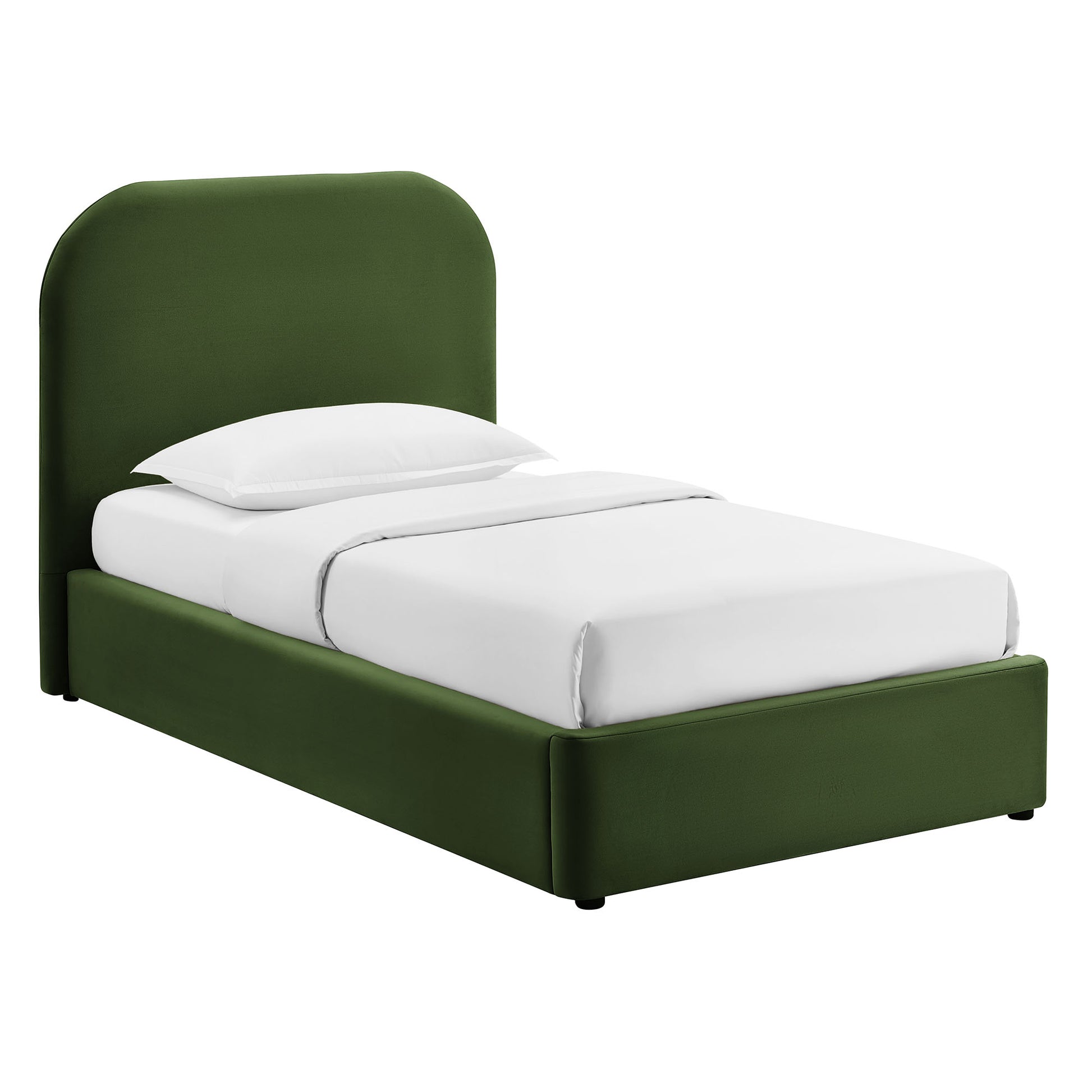 Keynote Twin Performance Velvet Storage Platform Bed Frame by Modway