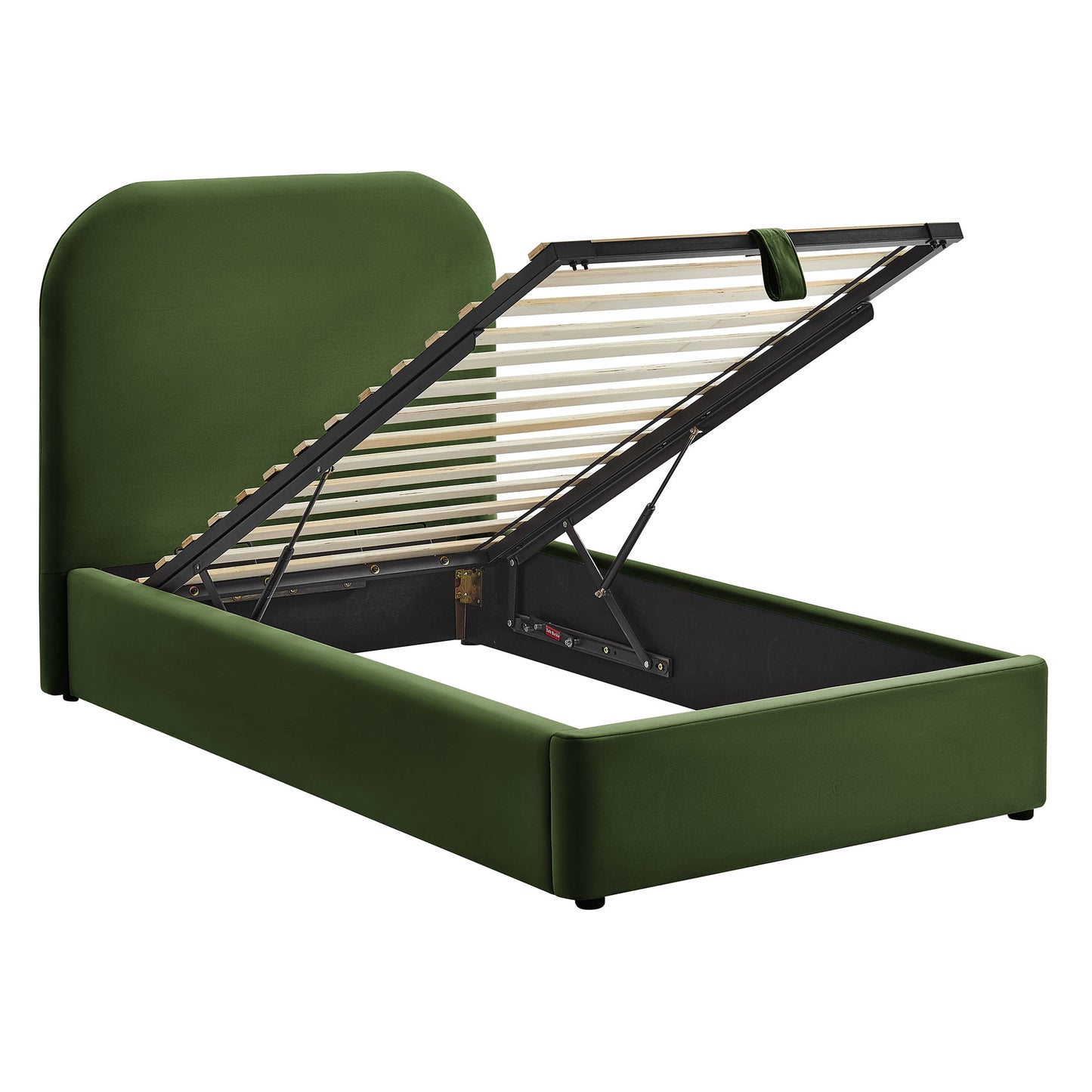 Keynote Twin Performance Velvet Storage Platform Bed Frame by Modway