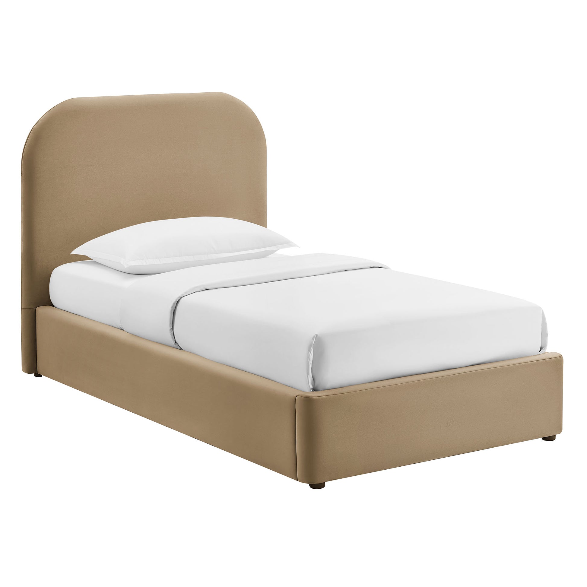 Keynote Twin Performance Velvet Storage Platform Bed Frame by Modway